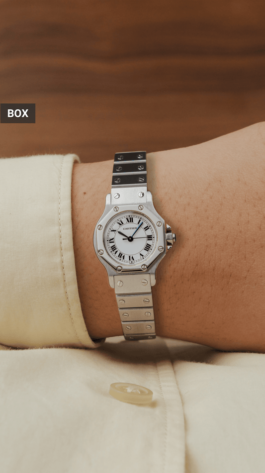 1980s Cartier Santos Octagon