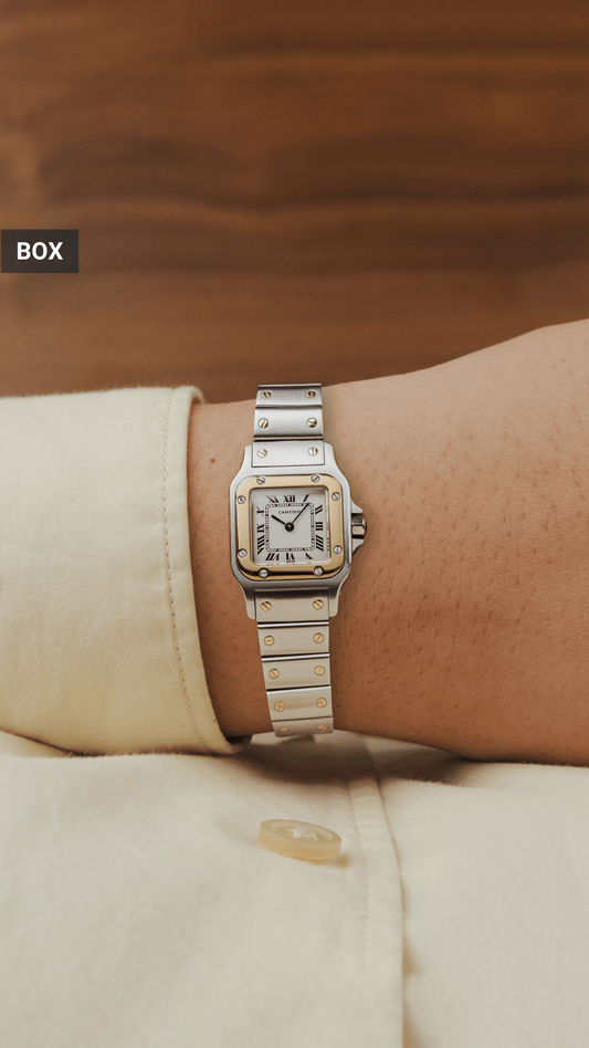 2000s Cartier Santos Galbee
