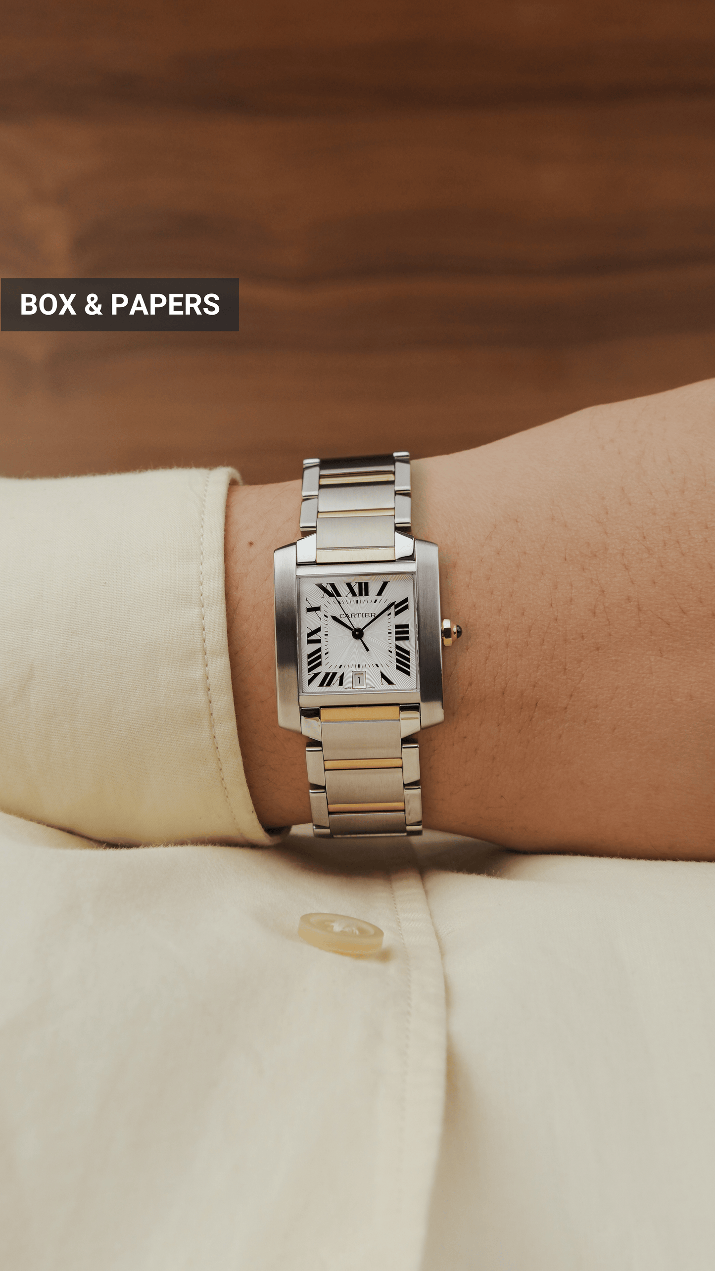 2007 Cartier Tank Francaise