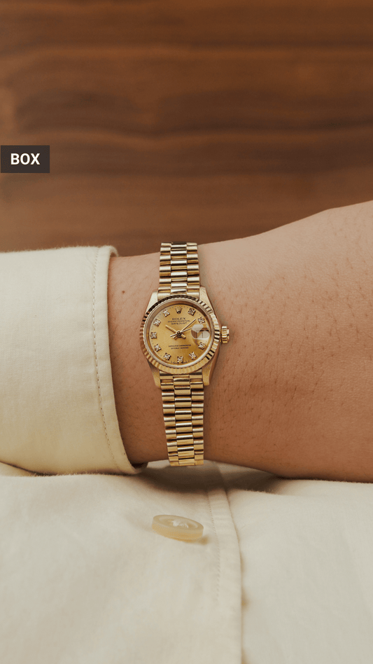 1990 Rolex Lady-Datejust 18K Gold