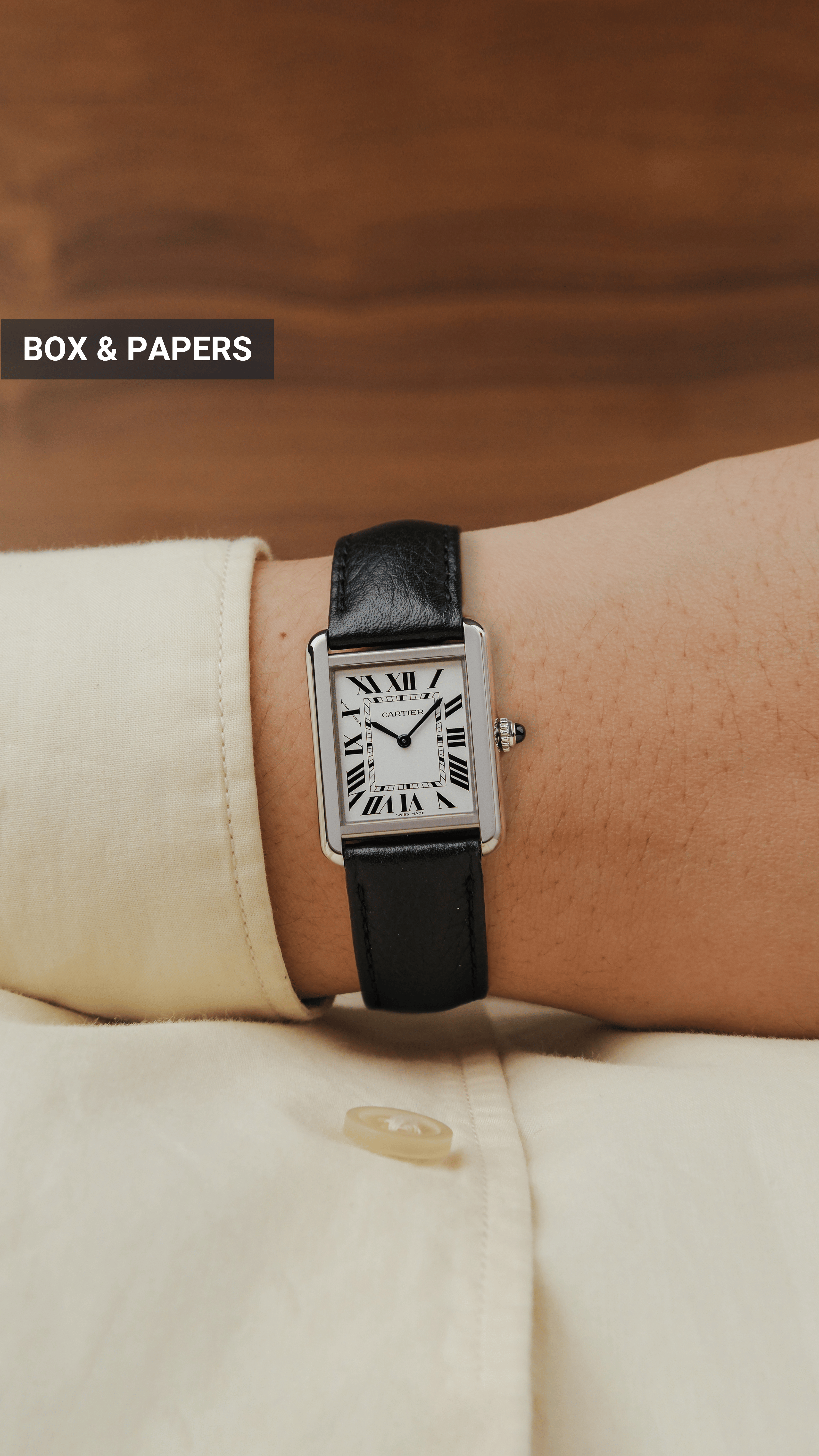 2019 Cartier Tank Solo