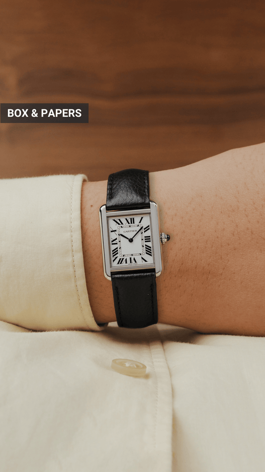 2019 Cartier Tank Solo