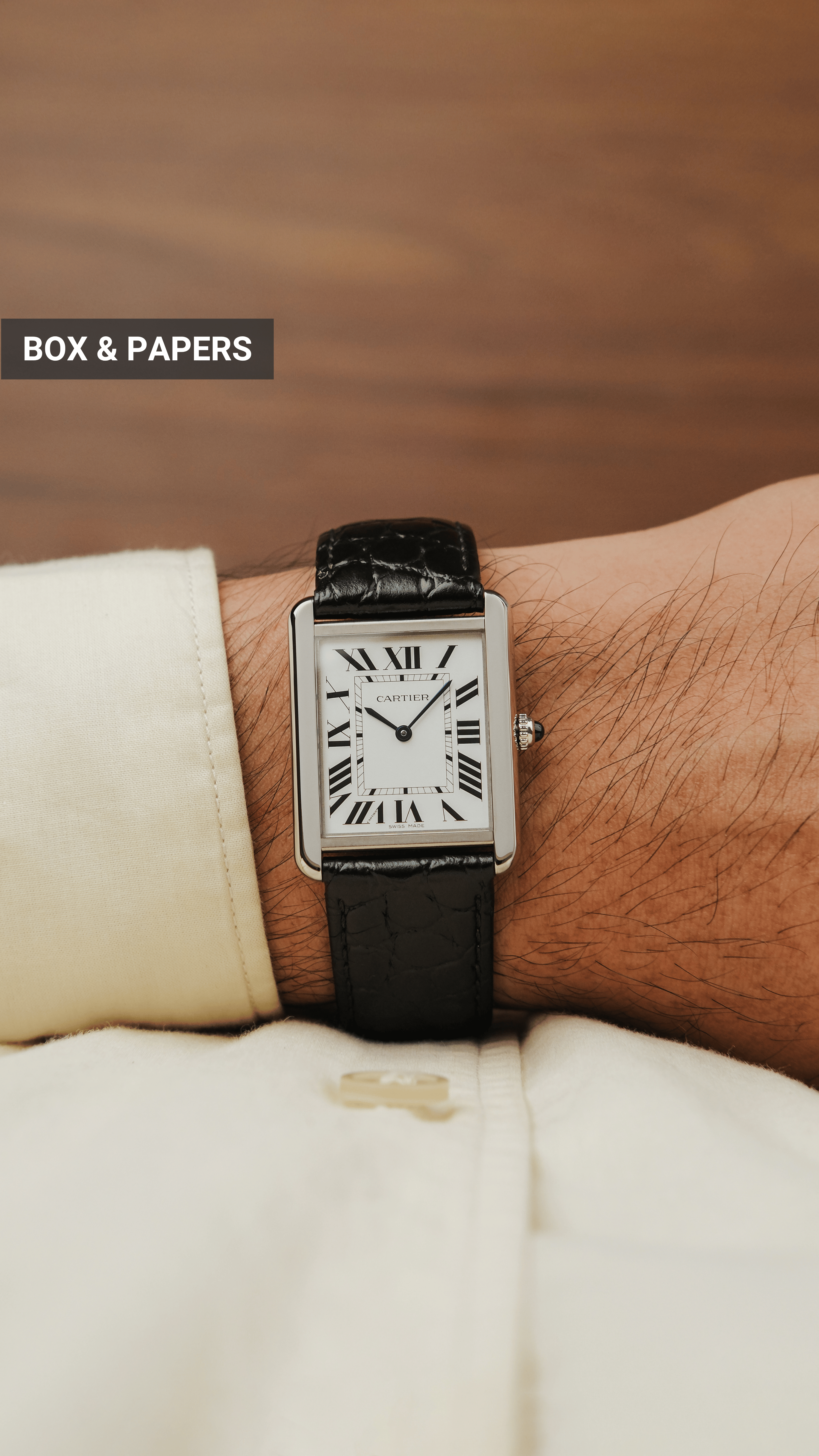 2020 Cartier Tank Solo