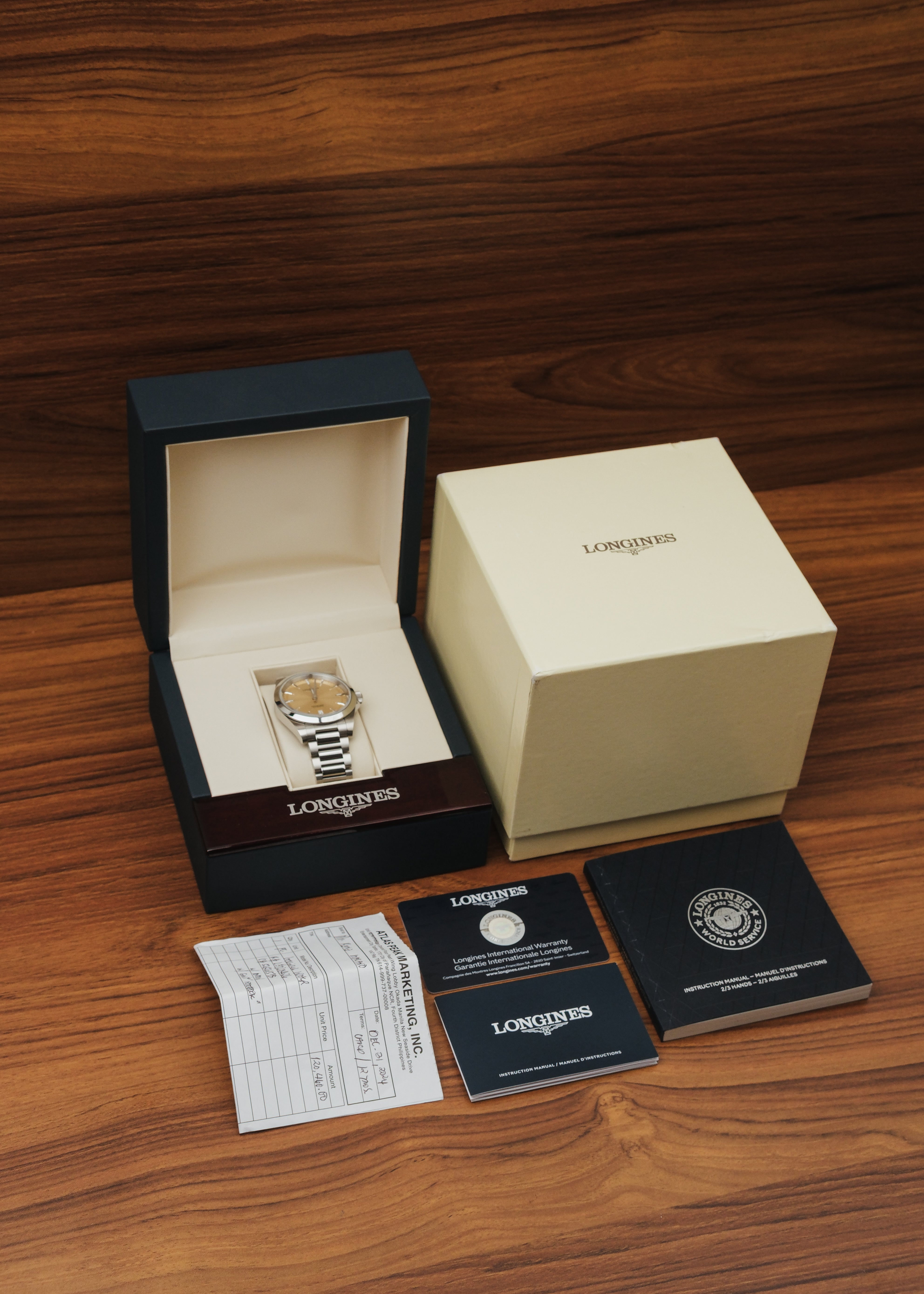2024 Longines Conquest (Box & Papers)