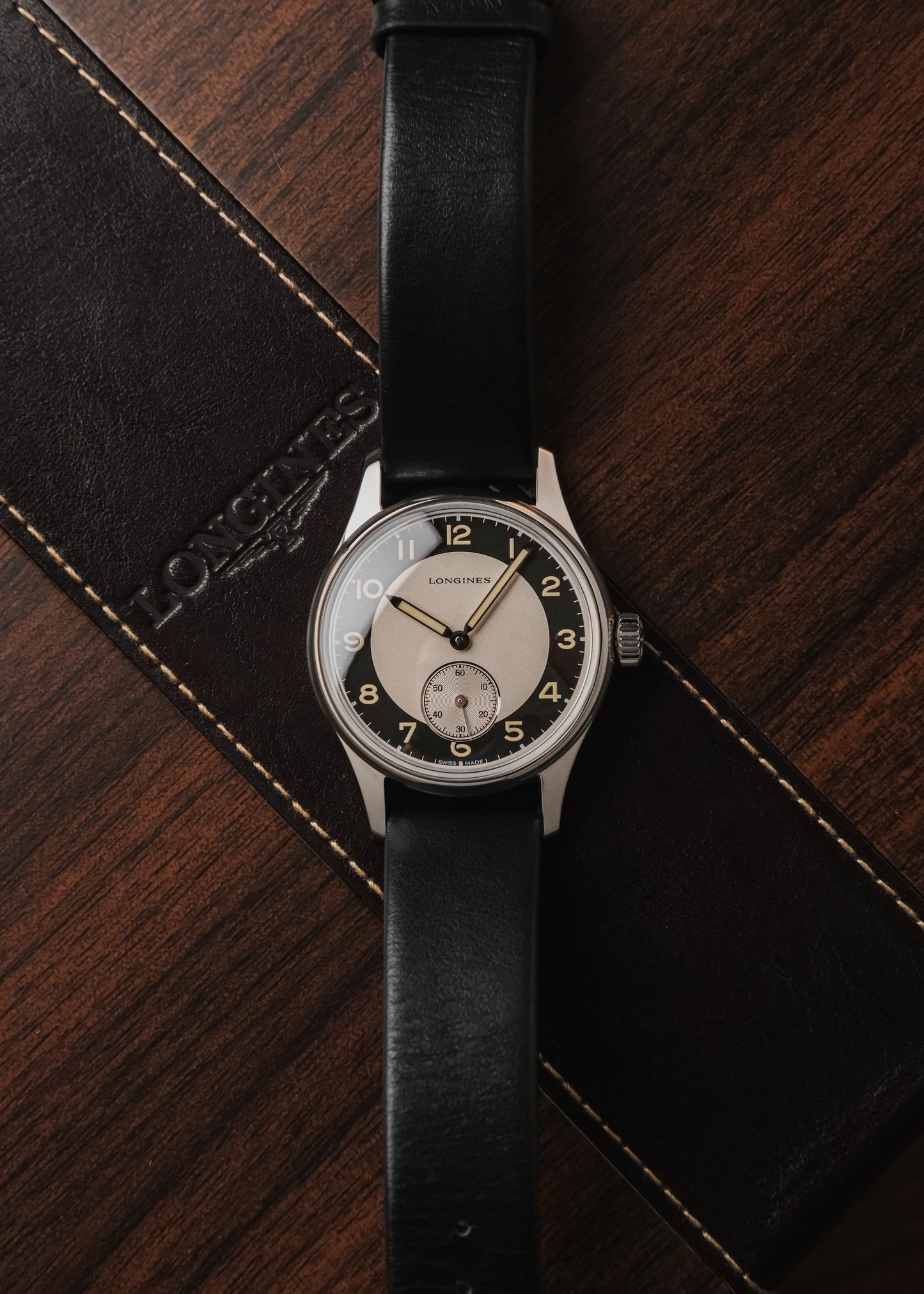 2025 Longines Heritage Classic Tuxedo (Box & Papers)