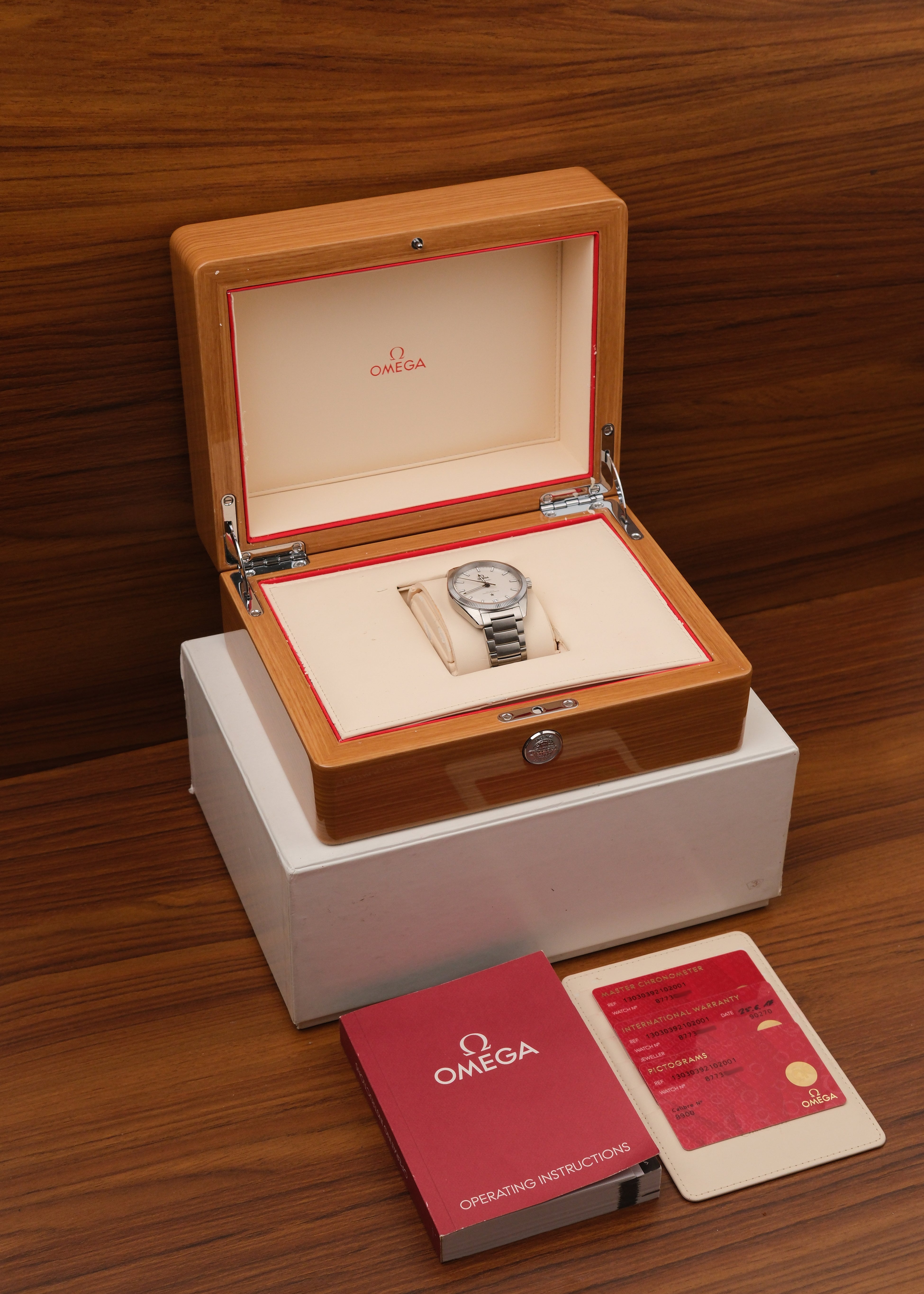 2016 Omega Globemaster (Box & Papers)