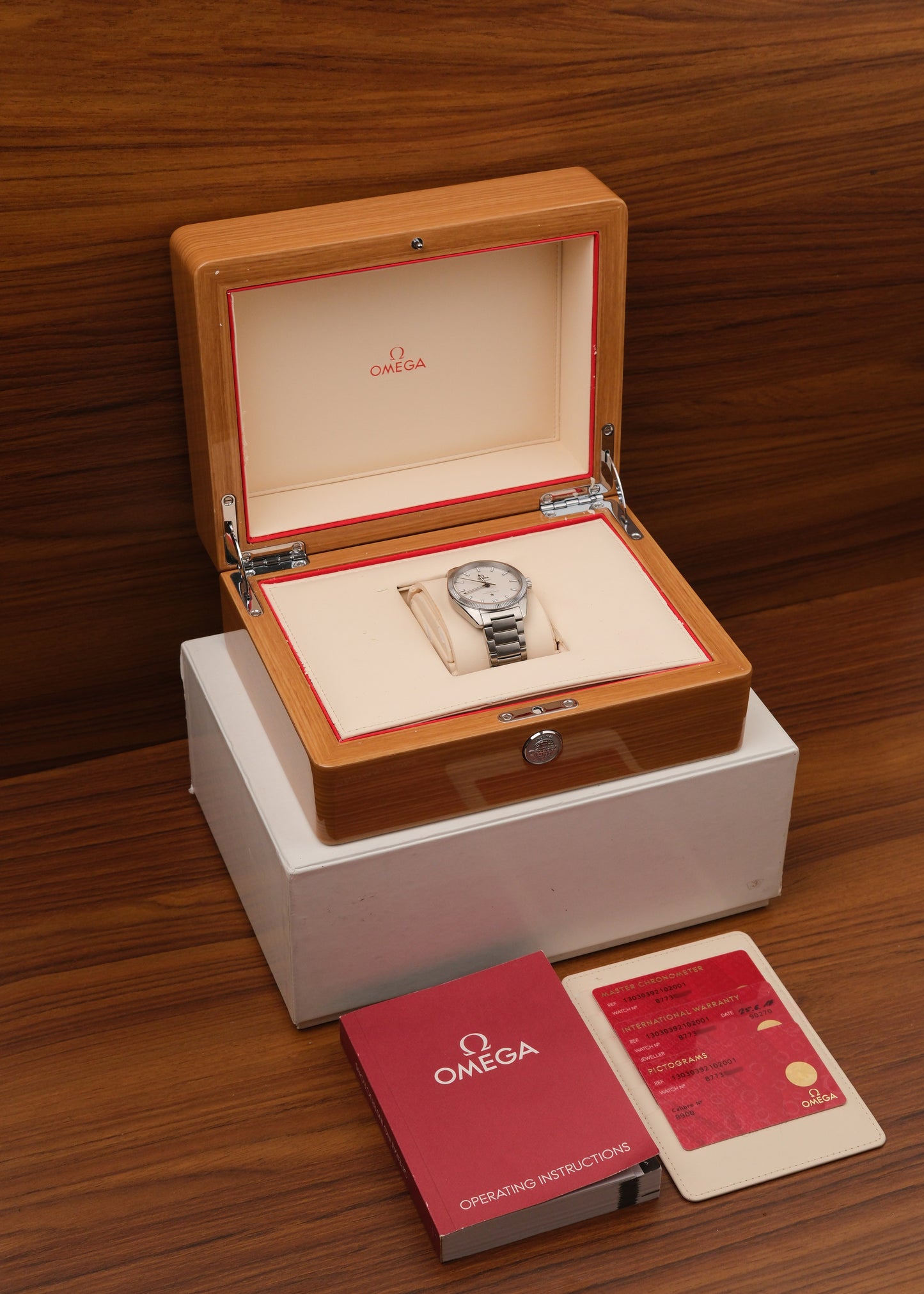2016 Omega Globemaster (Box & Papers)