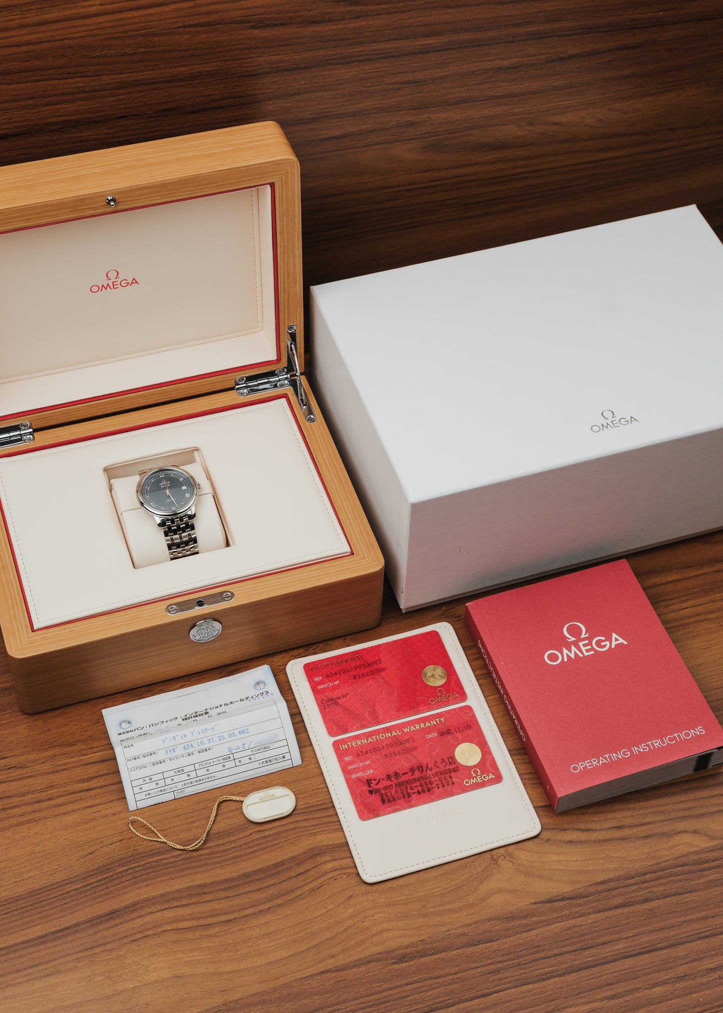 2025 Omega De Ville Prestige (Box & Papers) *Brand New*