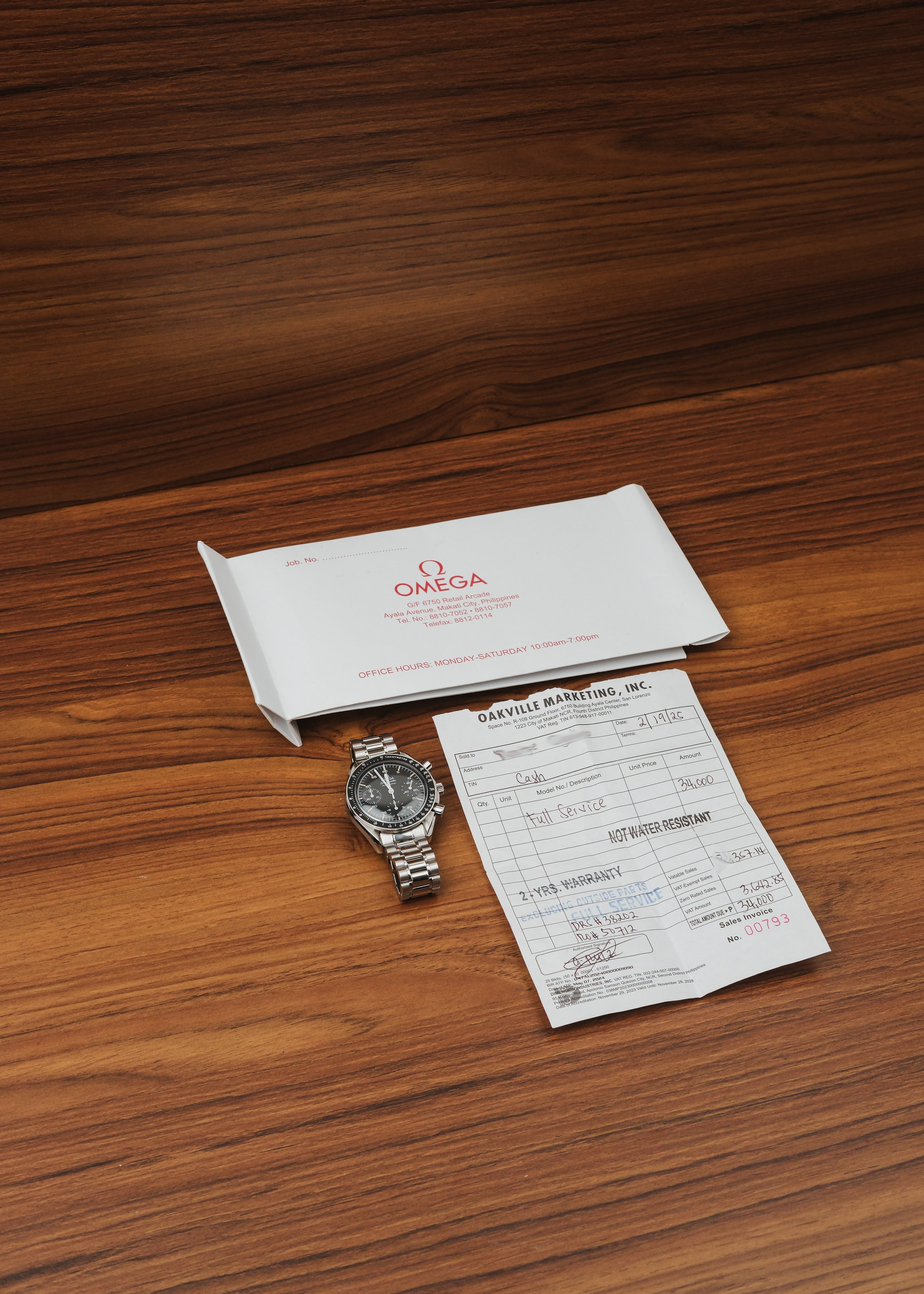 1990s Omega Speedmaster "Reduced"