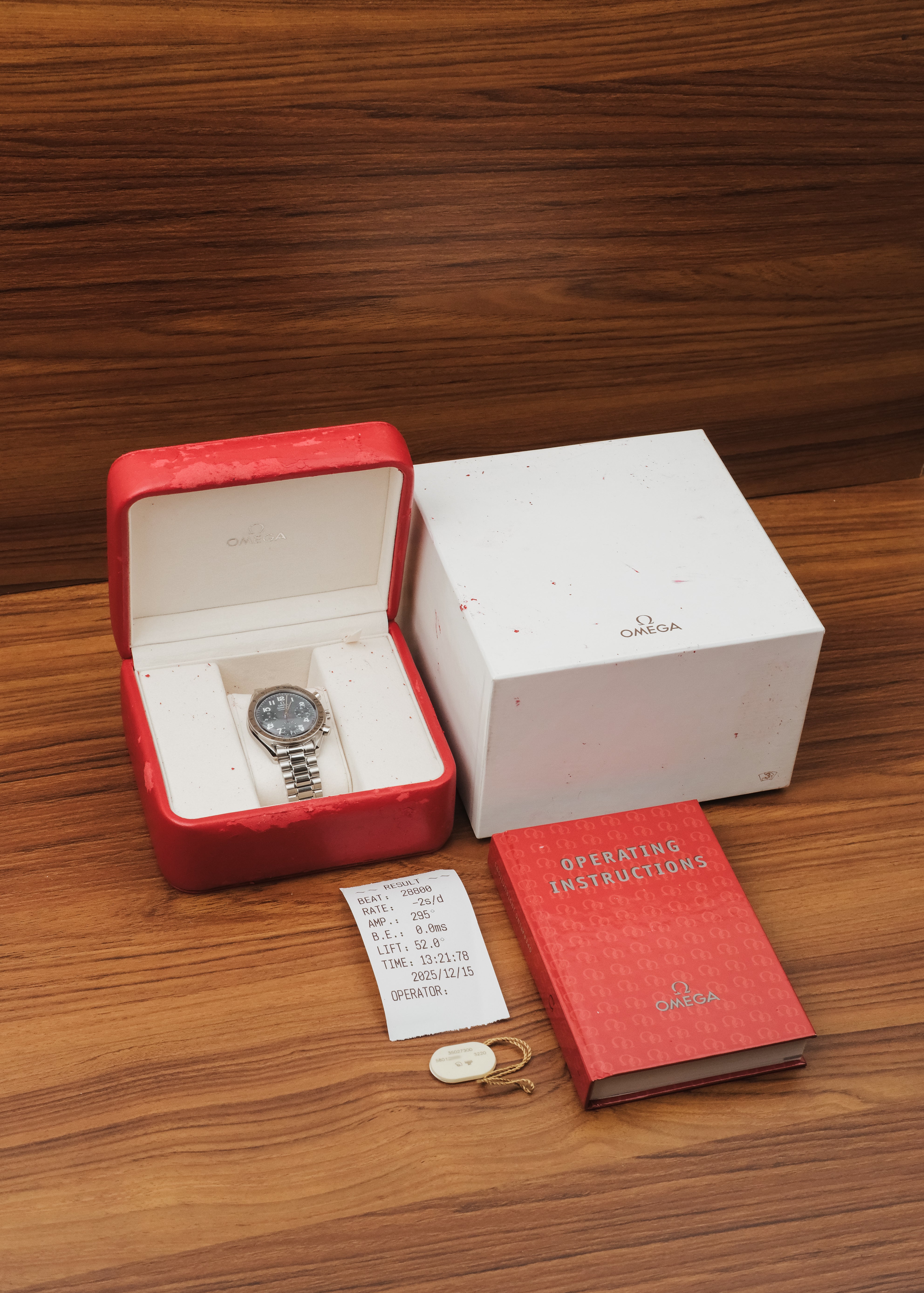 2000s Omega Speedmaster "Mother of Pearl" (Box)