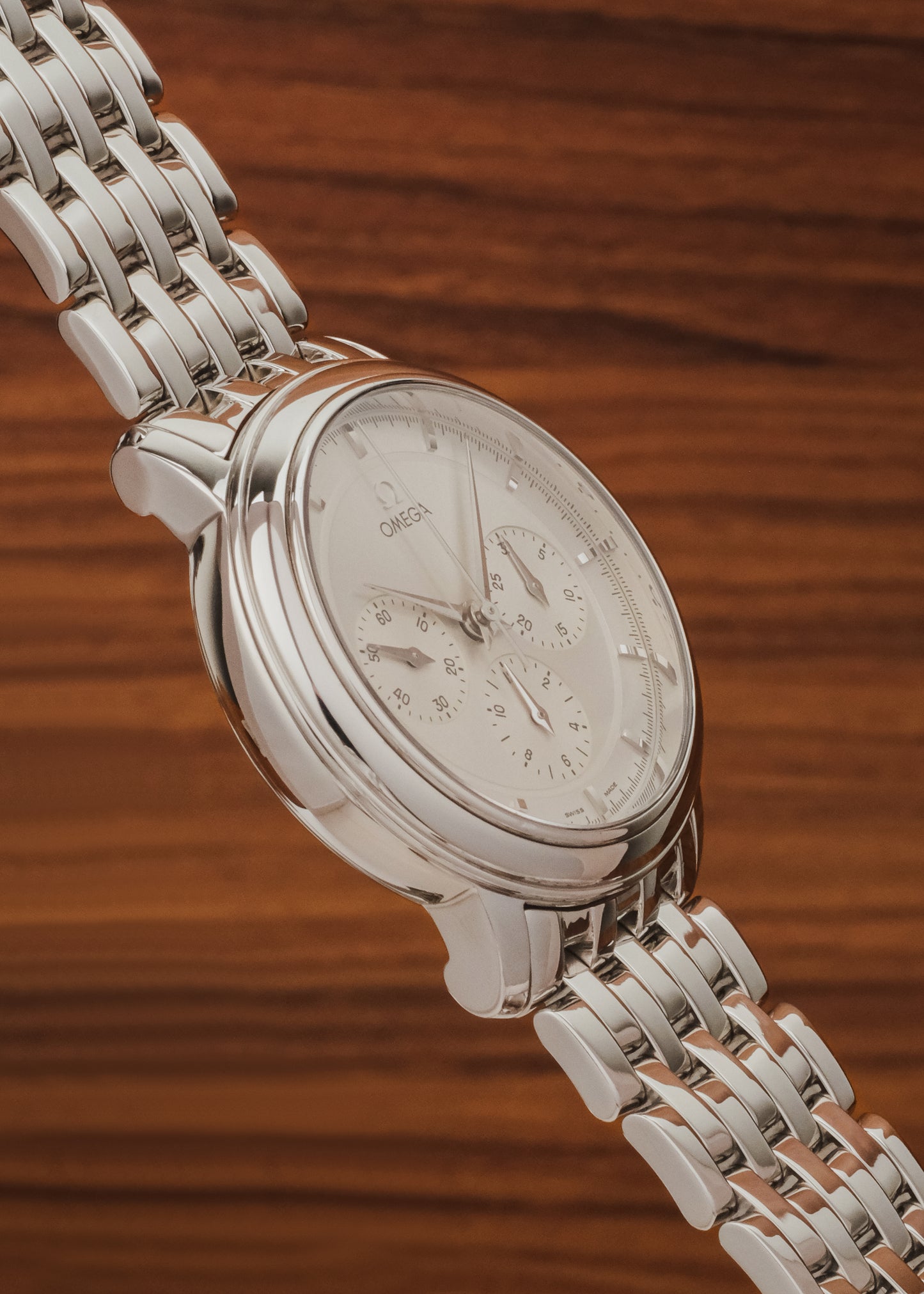 1997 Omega De Ville Prestige Chronograph (Box & Papers)