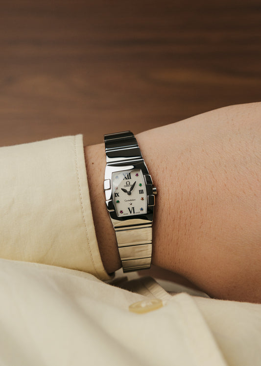 2006 Omega Constellation Quadrella (Box & Papers)