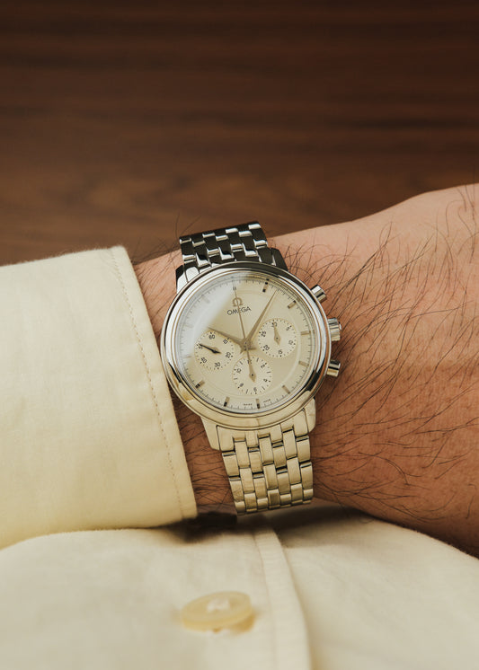 1997 Omega De Ville Prestige Chronograph (Box & Papers)