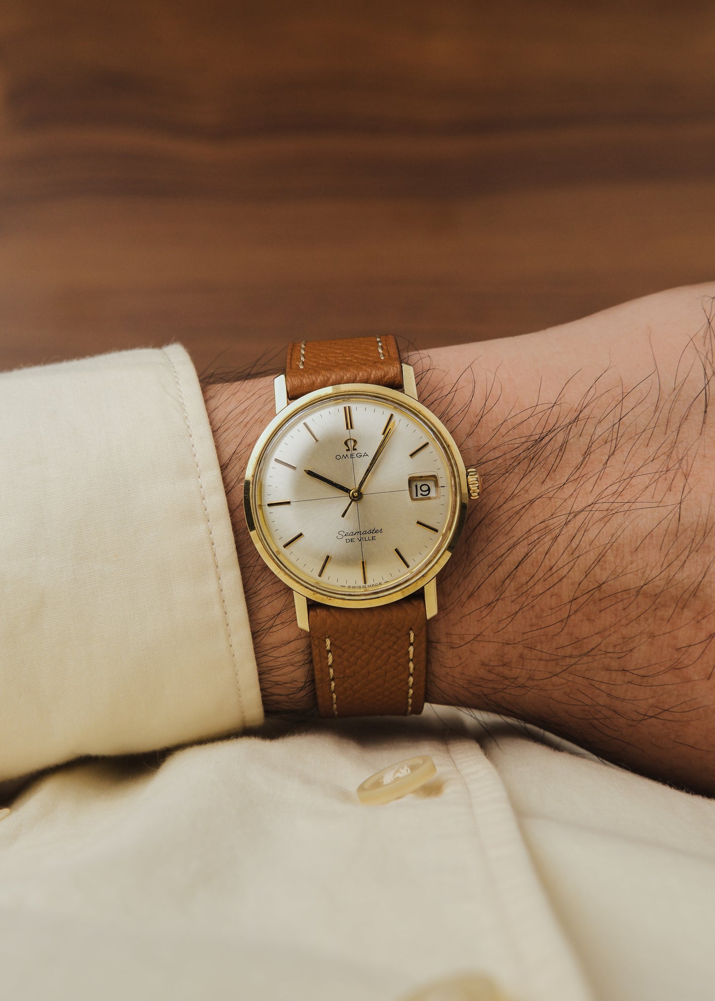 1967 Omega Seamaster De Ville "Crosshair Dial"