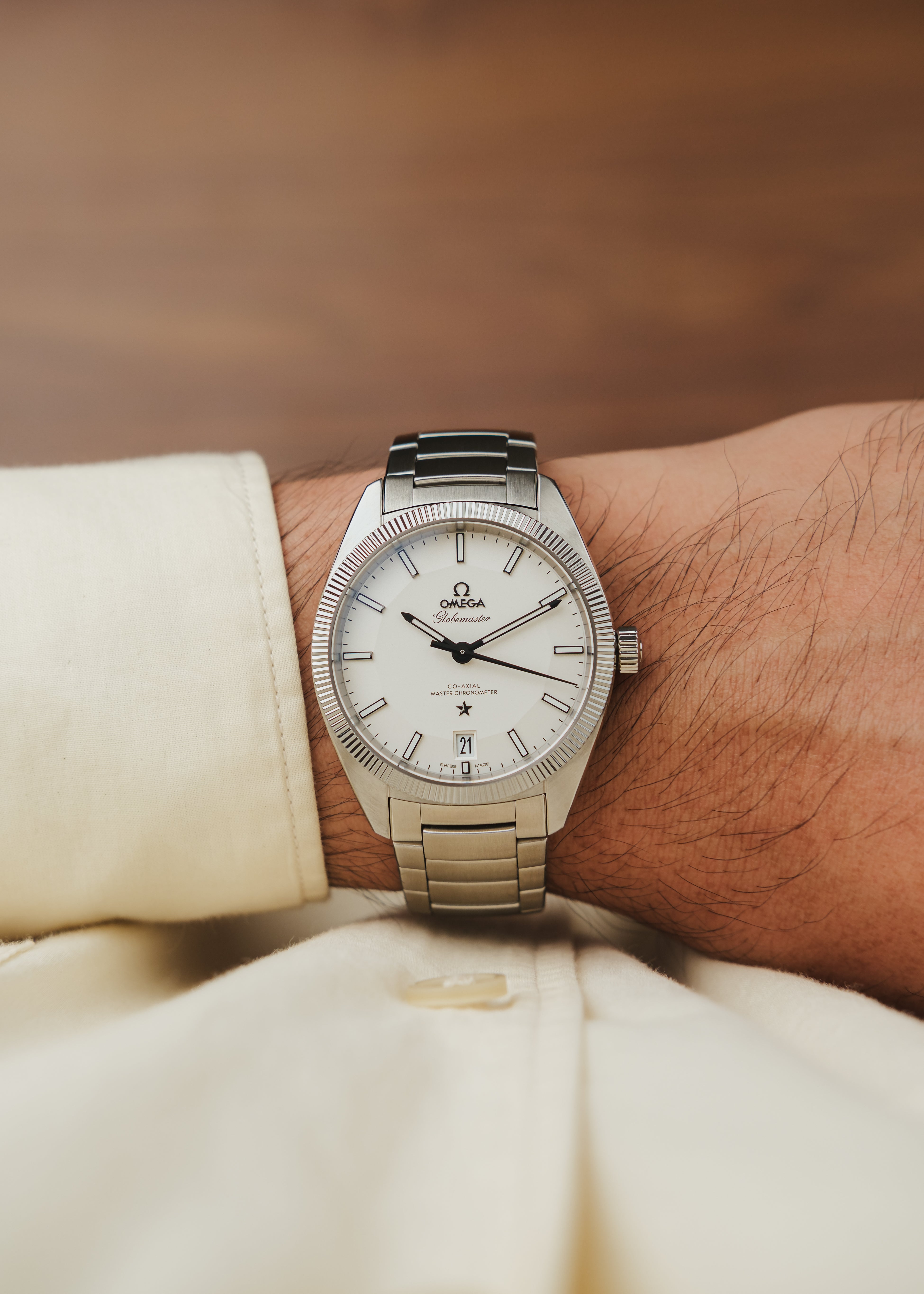 2016 Omega Globemaster (Box & Papers)