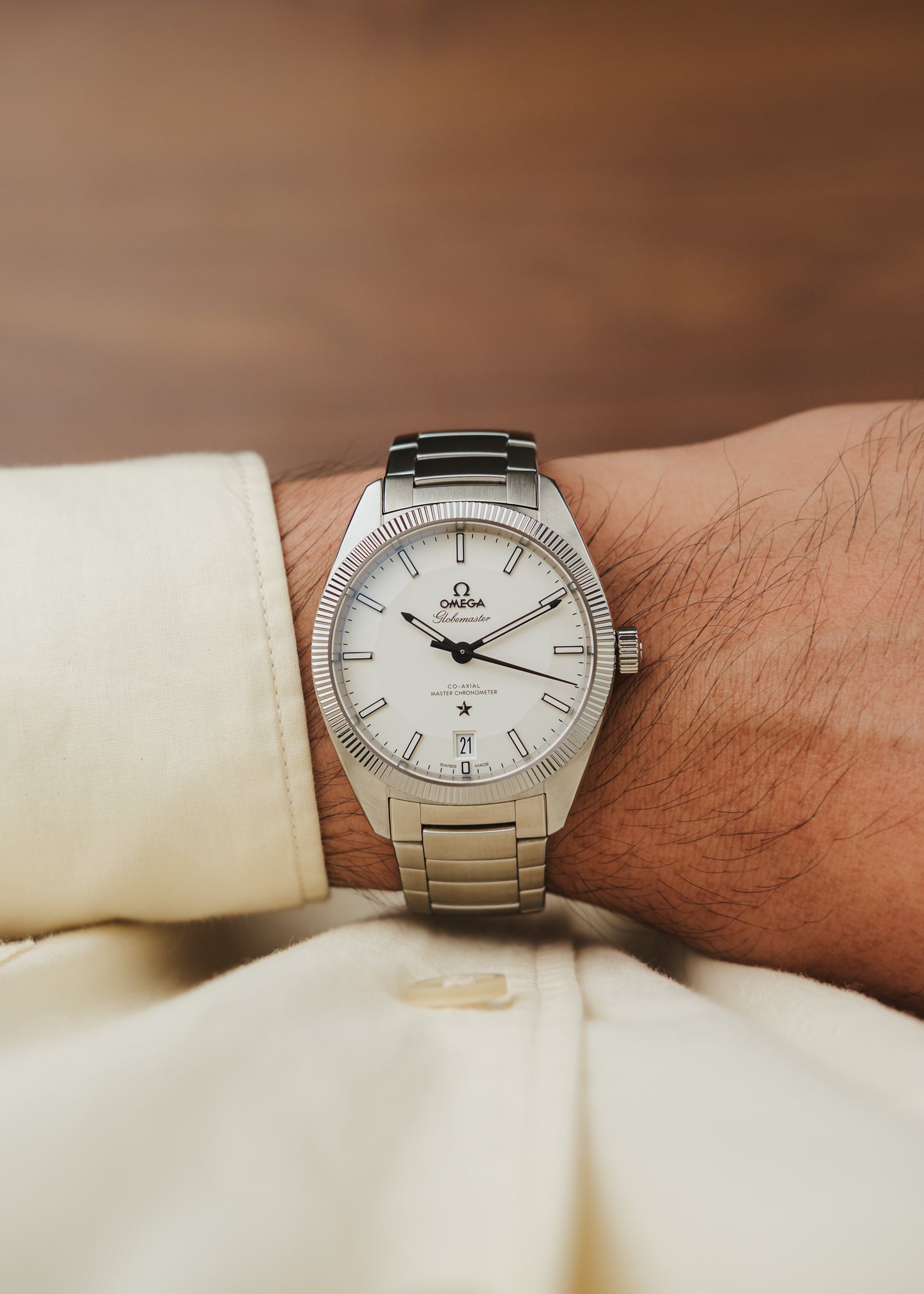 2016 Omega Globemaster (Box & Papers)
