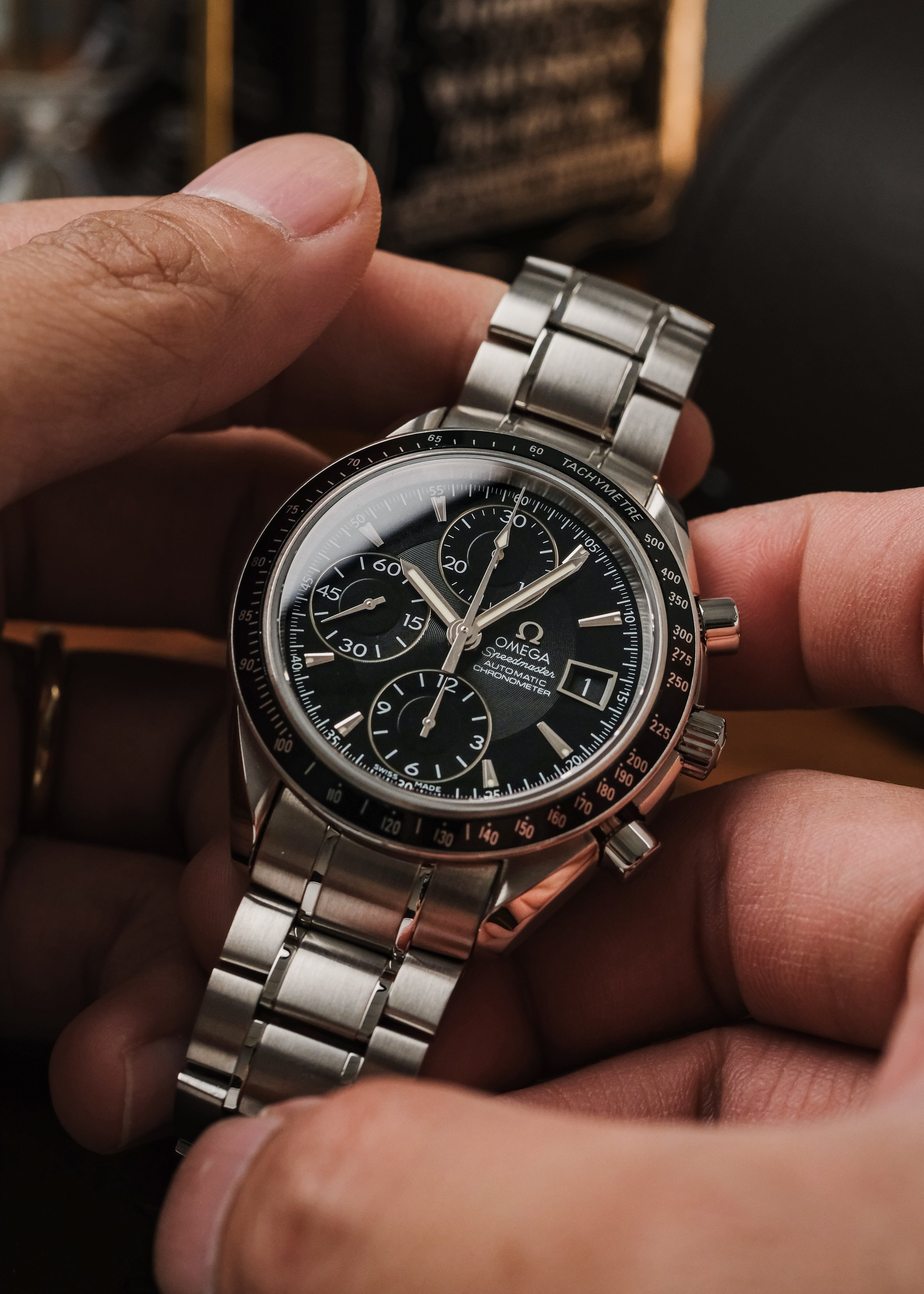 2000s Omega Speedmaster Date (Box & Papers)