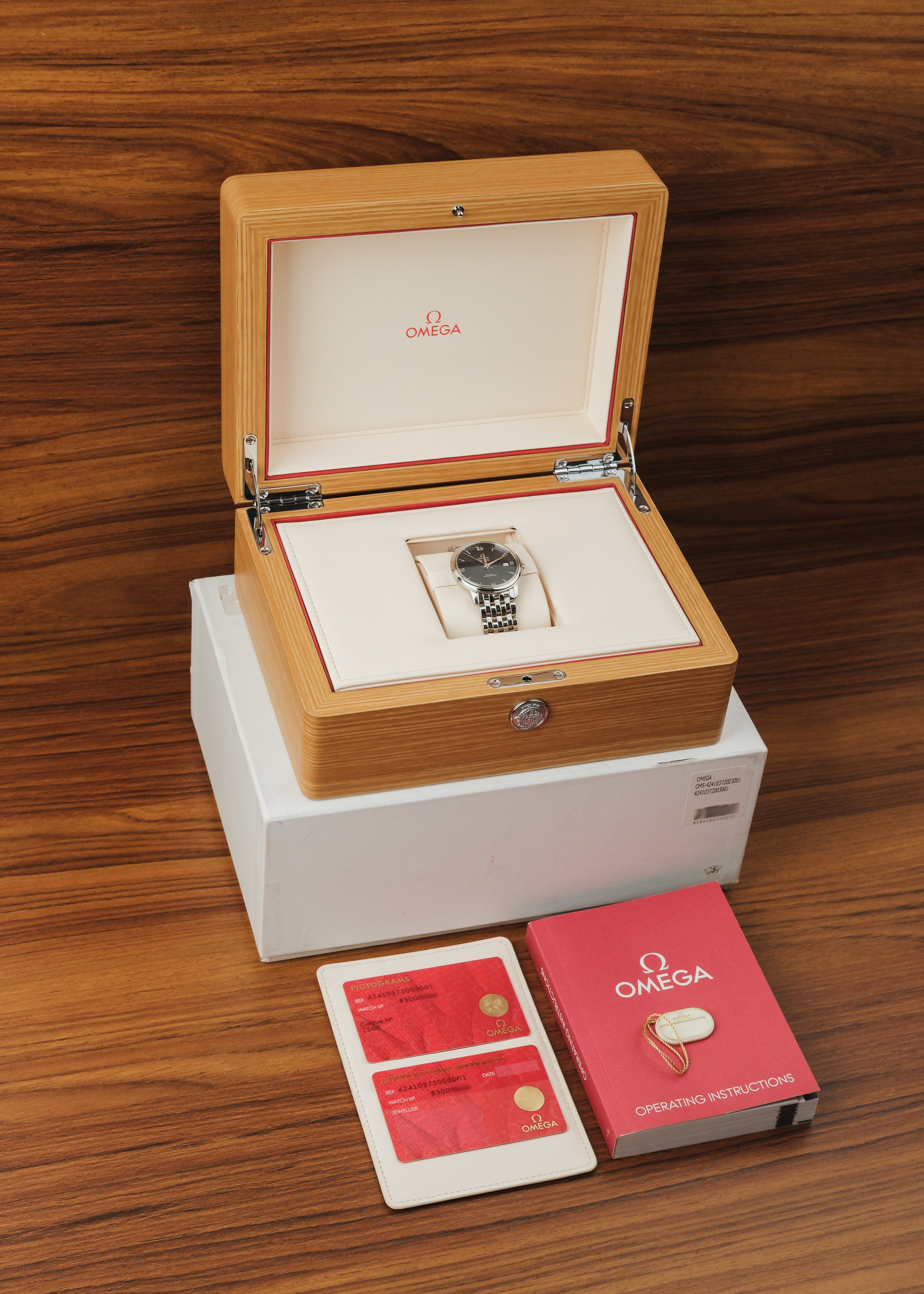 2000s Omega De Ville Prestige (Box & Papers)