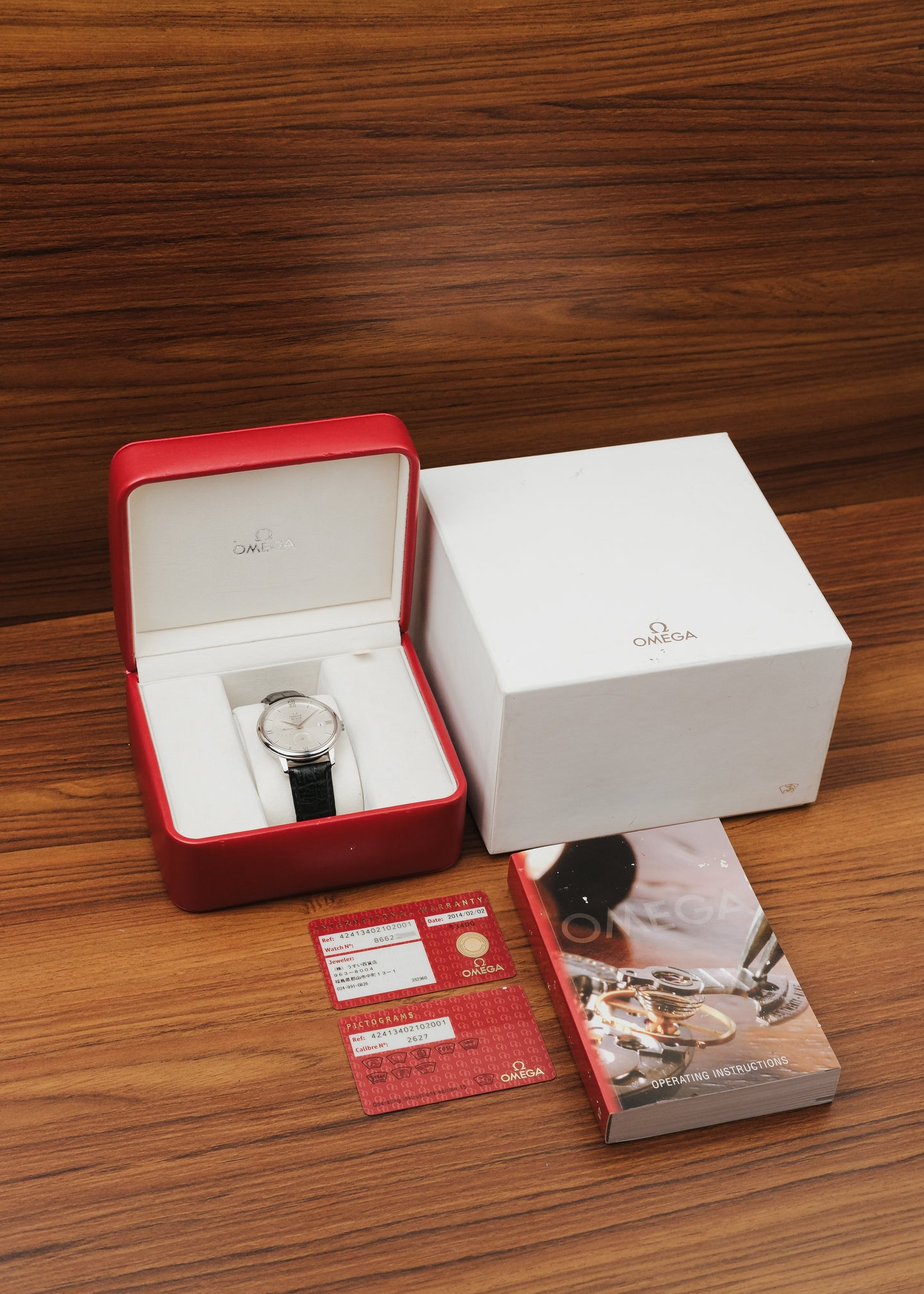 2014 Omega De Ville Prestige (Box & Papers)