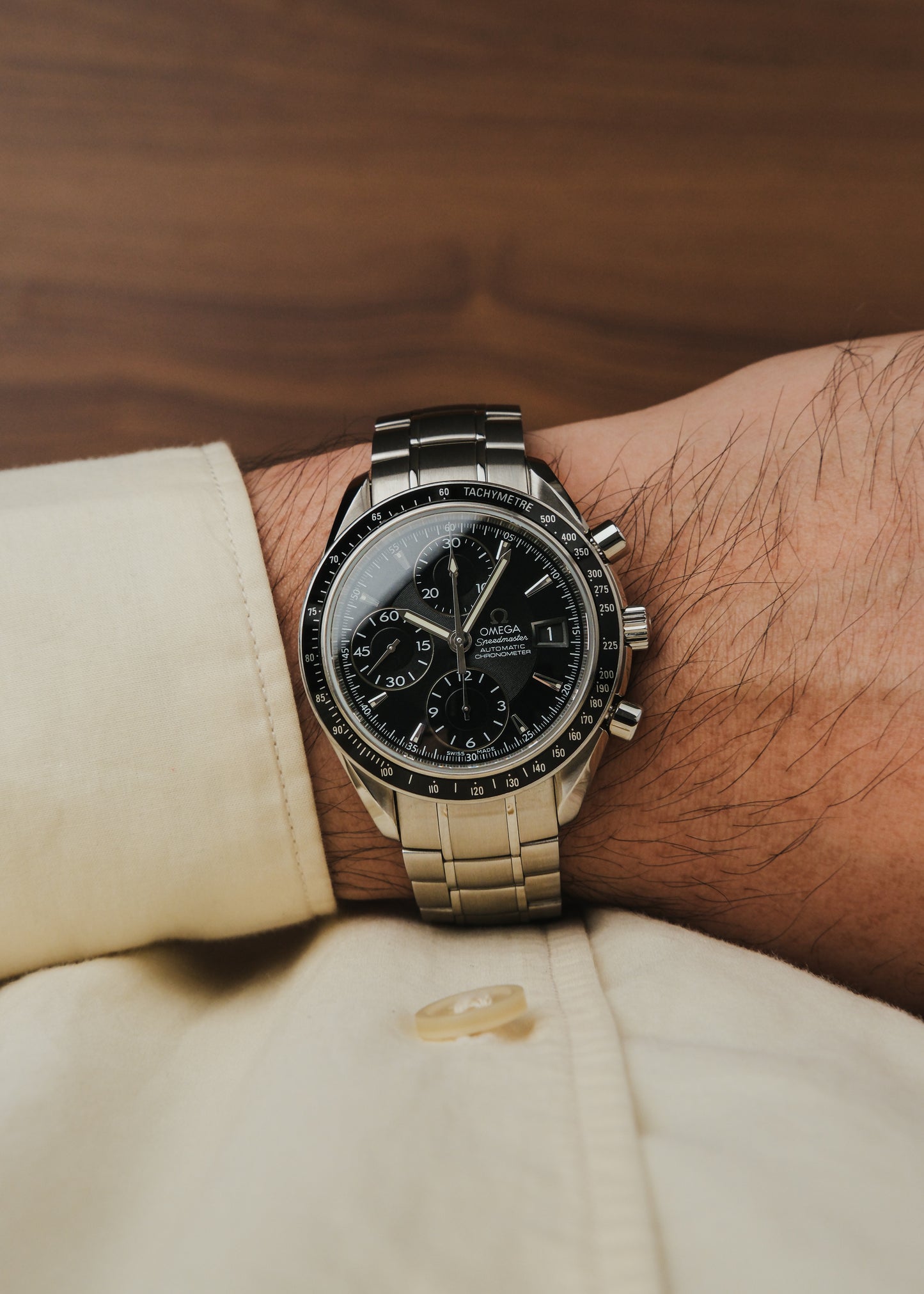 2000s Omega Speedmaster Date (Box & Papers)
