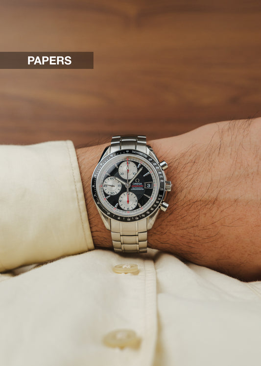 2000s Omega Speedmaster Date