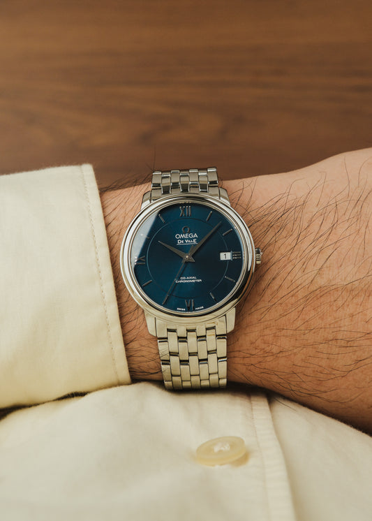 2000s Omega De Ville Prestige (Box & Papers)