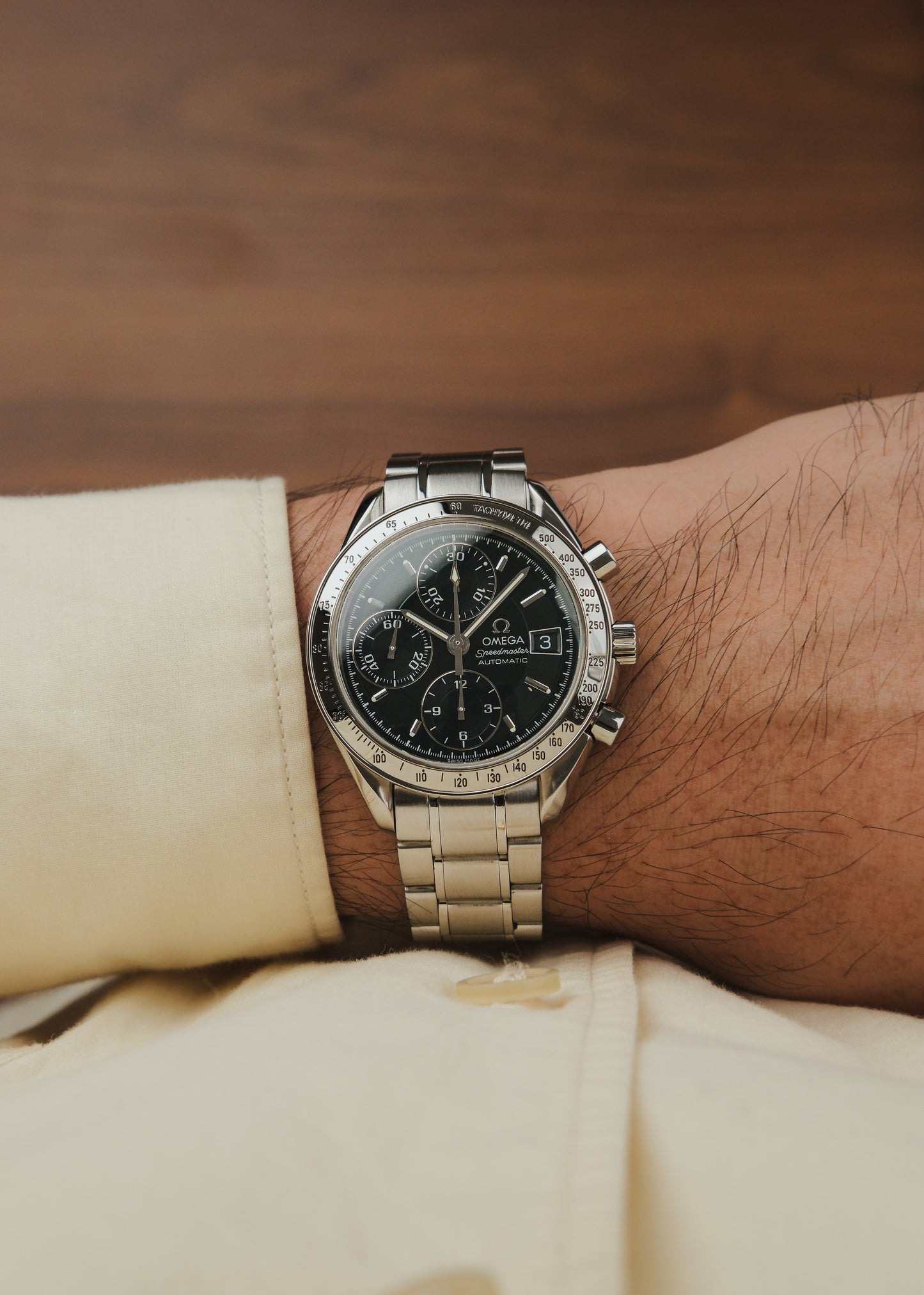 2003 Omega Speedmaster Date (Box & Papers)