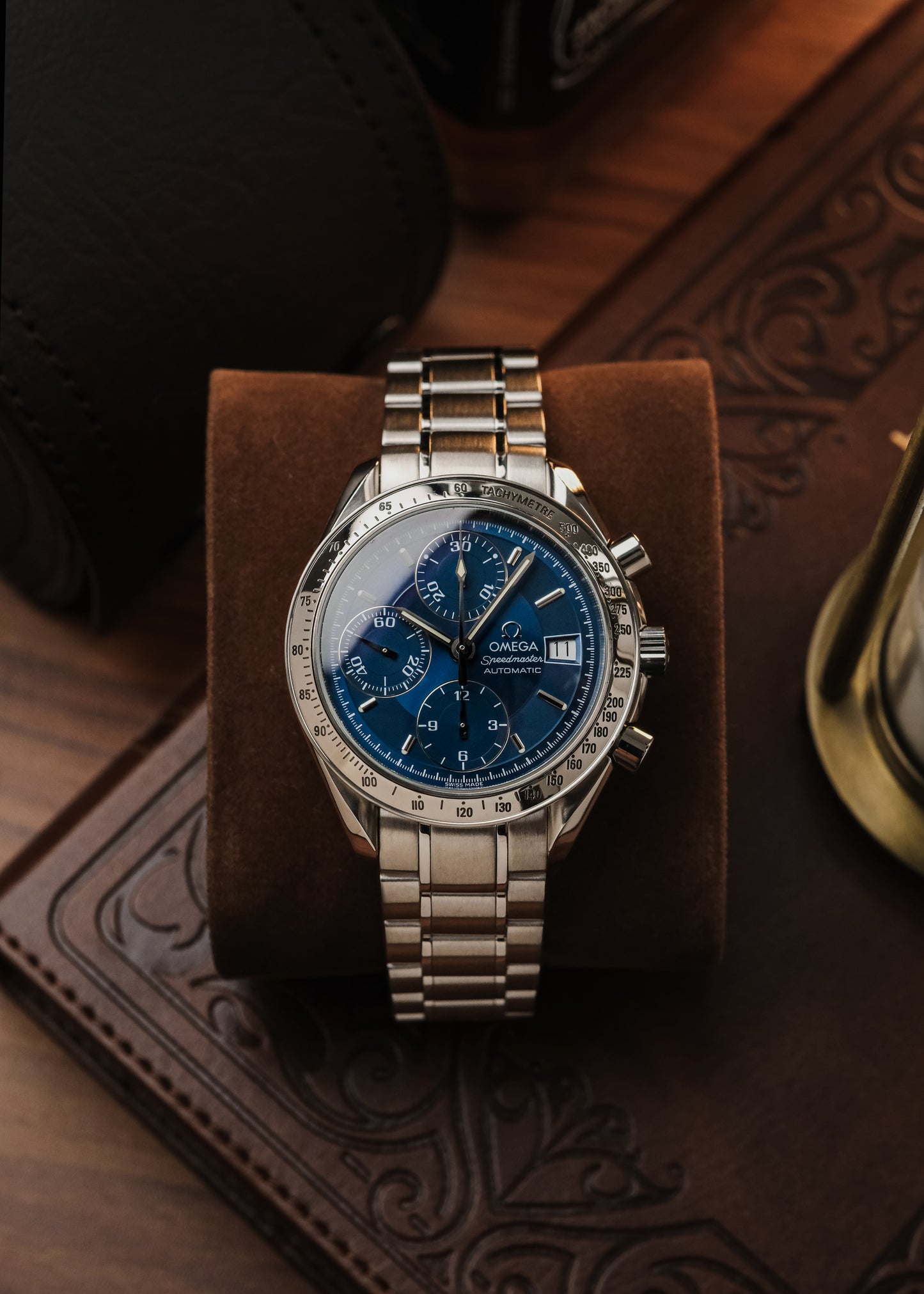 2005 Omega Speedmaster Date (Box & Papers)