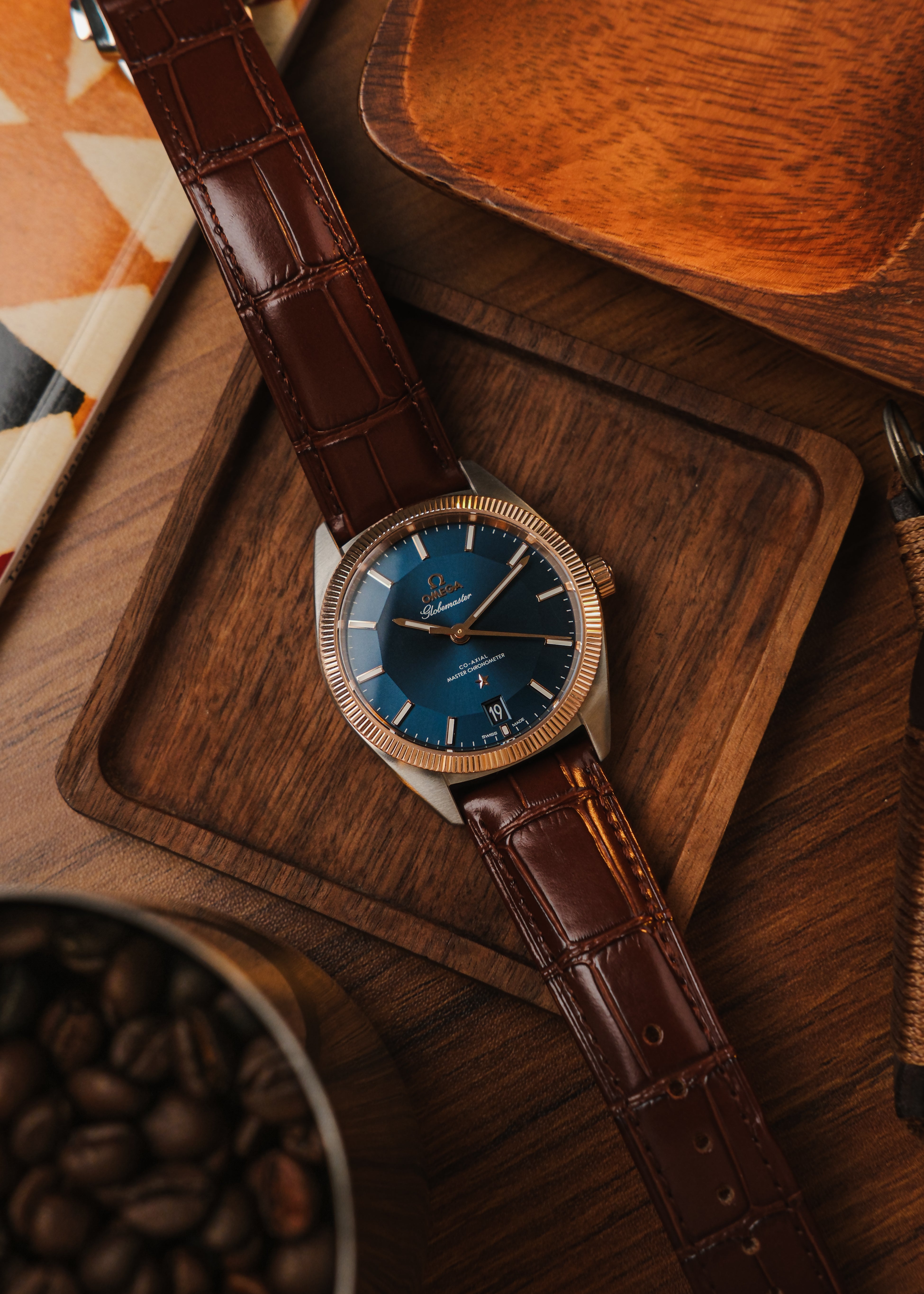 2017 Omega Globemaster (Box & Papers)