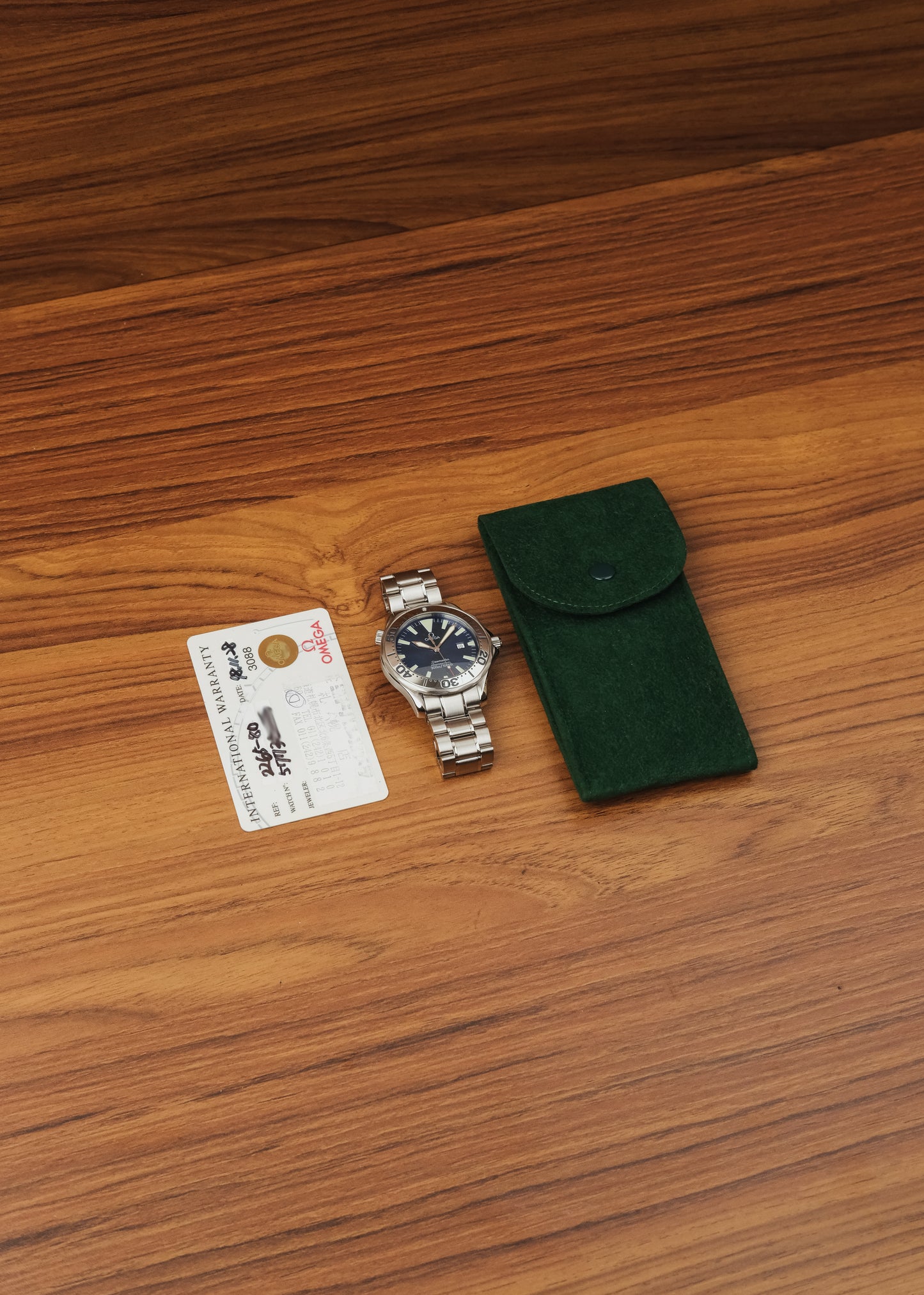 1998 Omega Seamaster (Papers)
