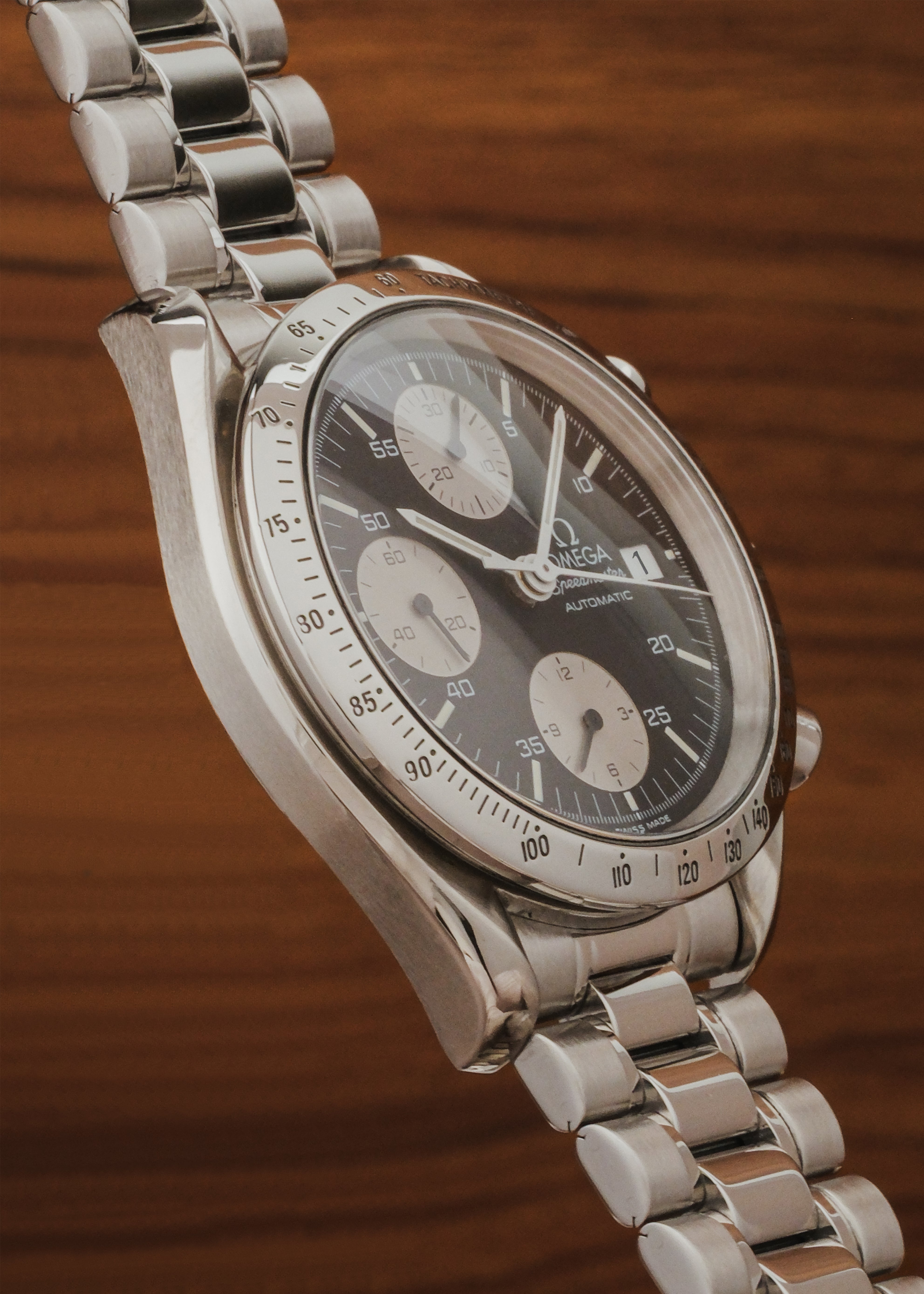 1990s Omega Speedmaster "Reverse Panda"