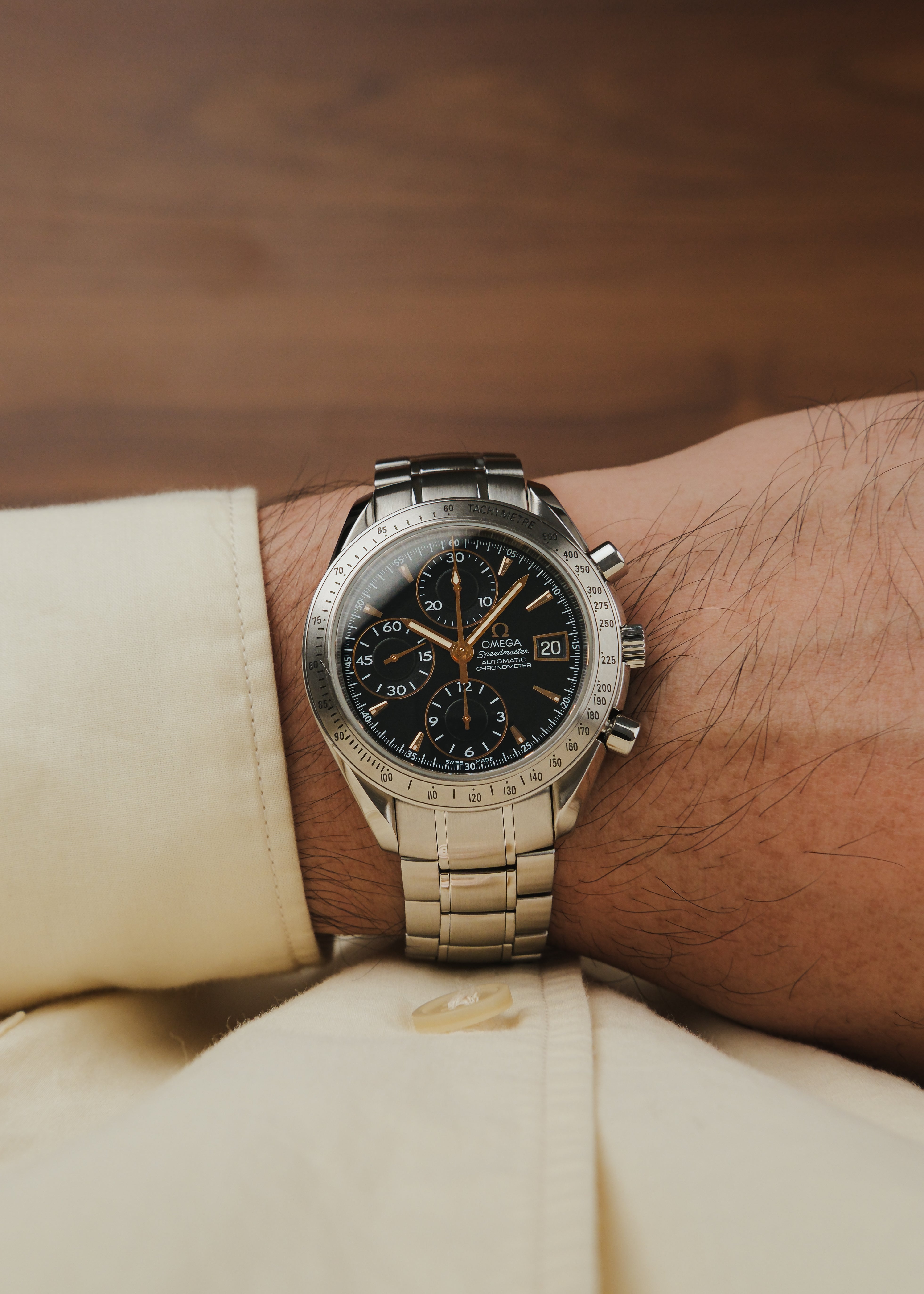 2009 Omega Speedmaster Date (Box & Papers)