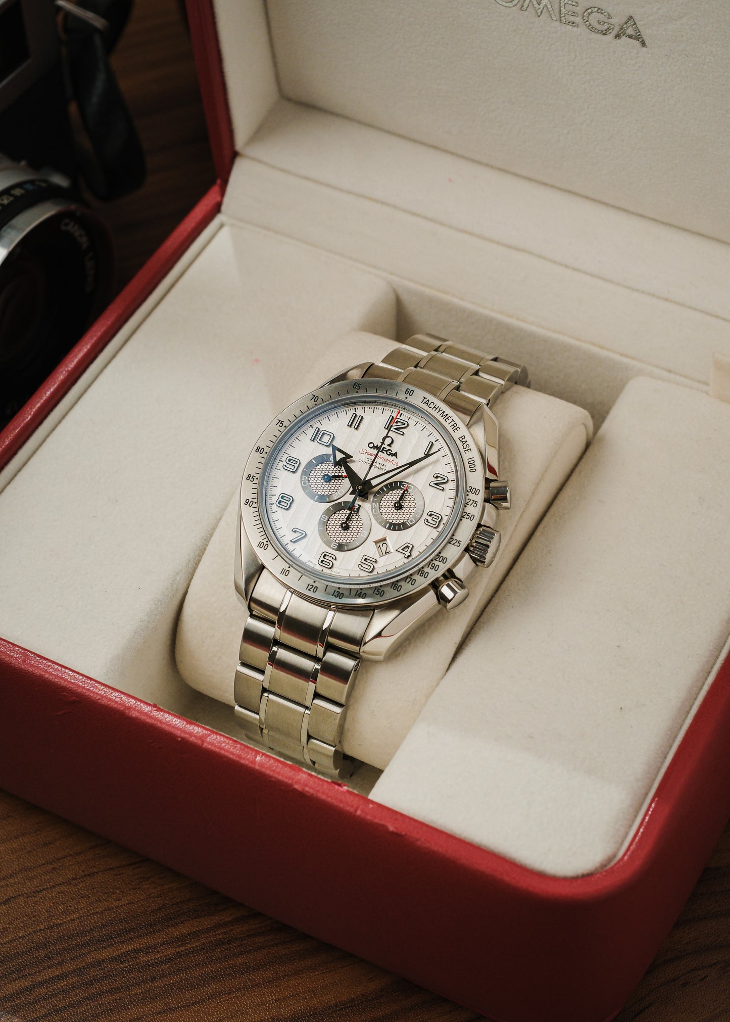 2010s Omega Speedmaster Broad Arrow (Box & Papers)