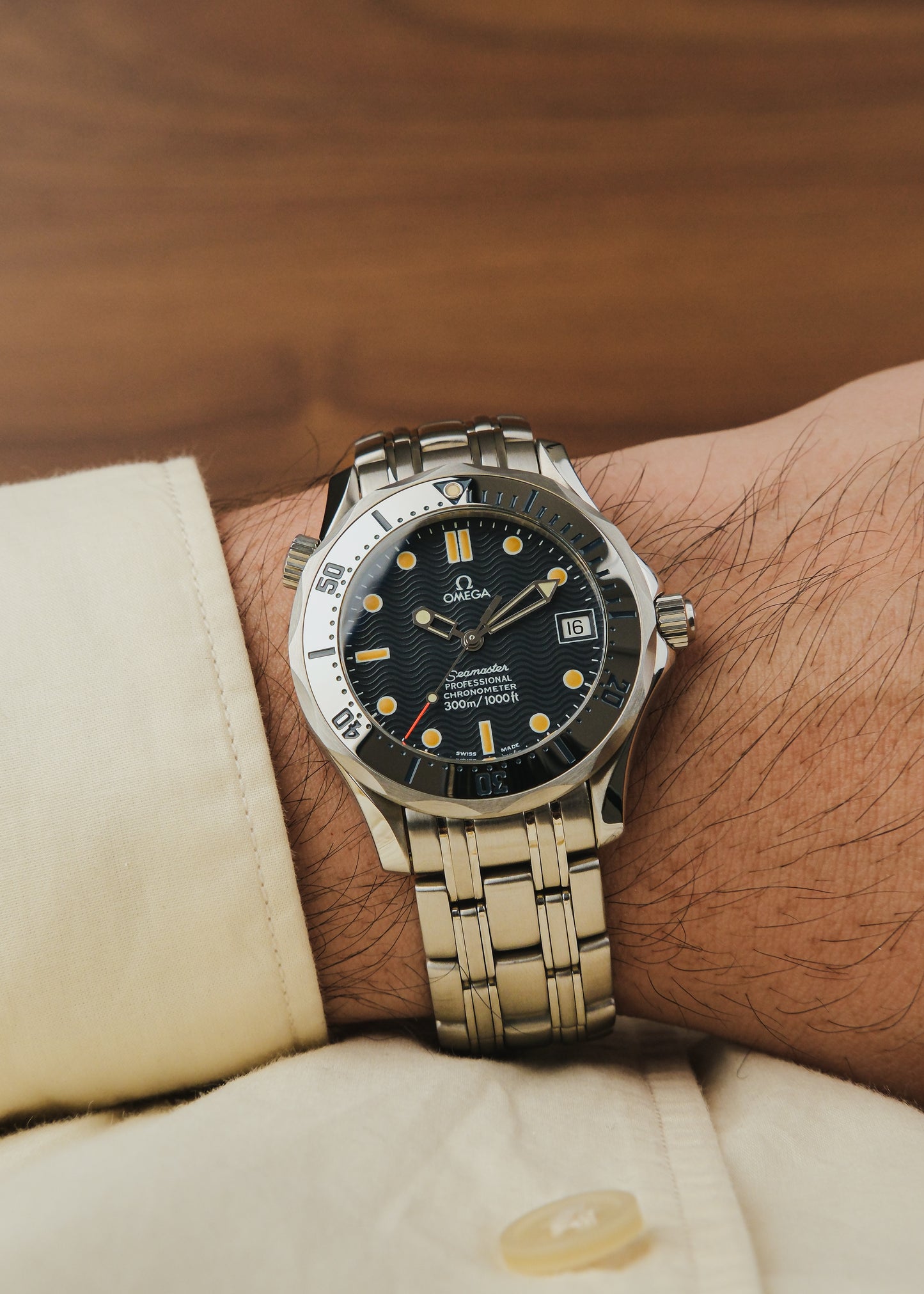 1990s Omega Seamaster (Box & Papers)