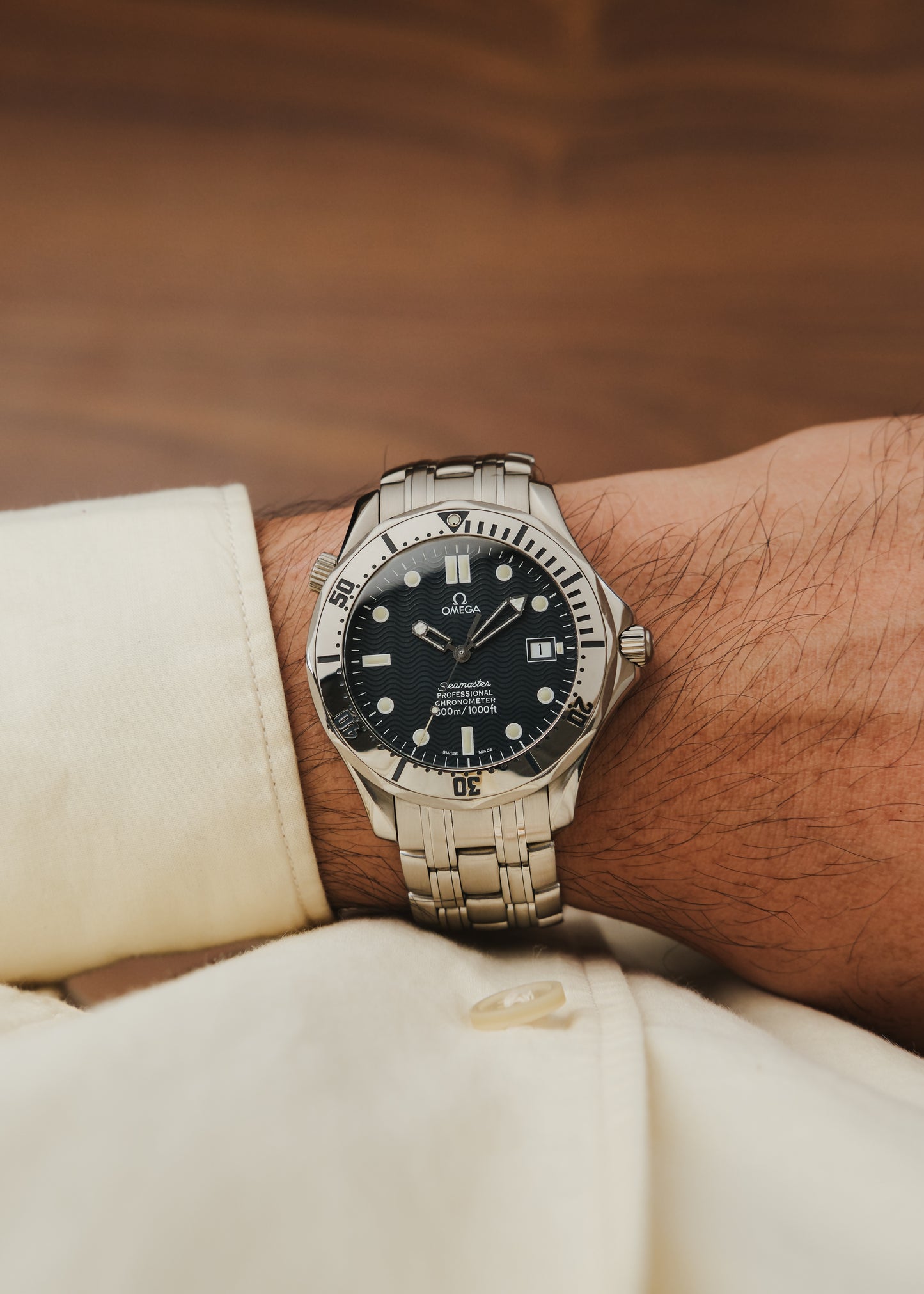 2000 Omega Seamaster 300M (Box & Papers)
