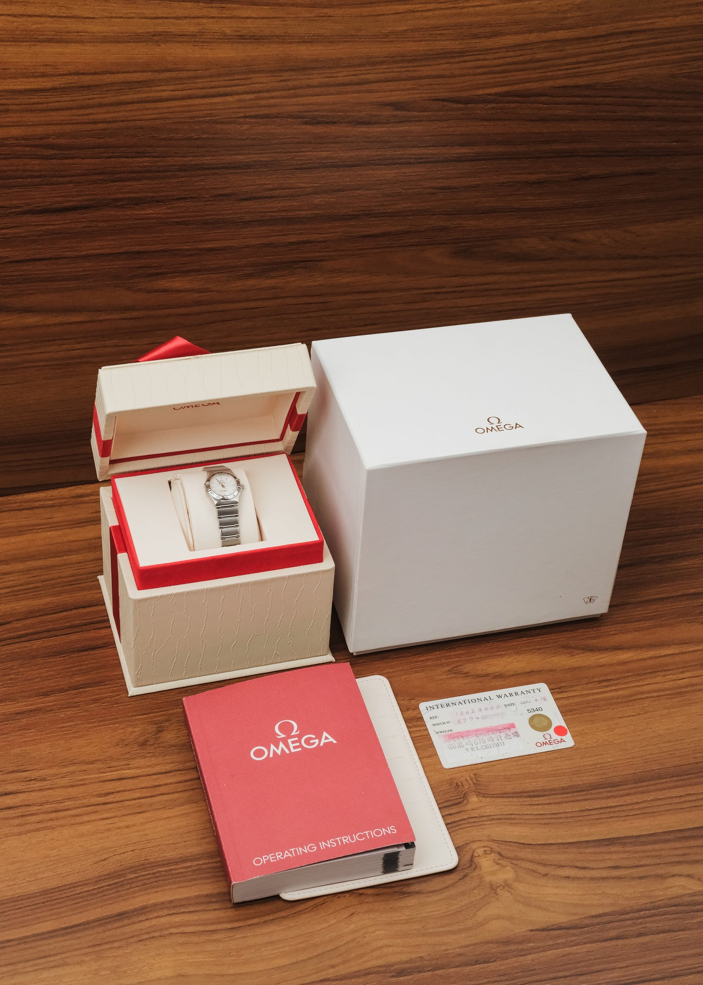 2002 Omega Constellation (Box & Papers)