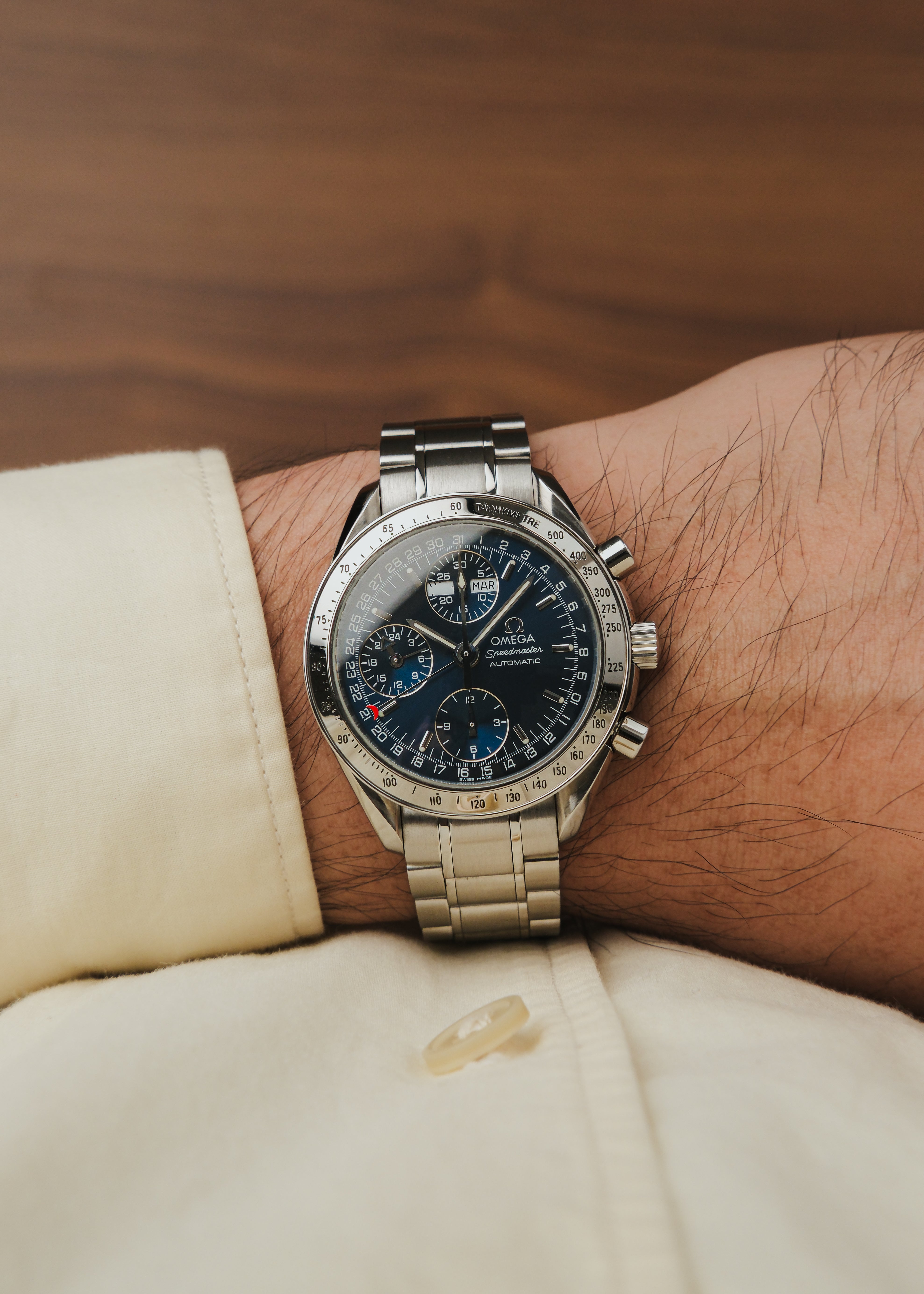 1990s Omega Speedmaster Day-Date