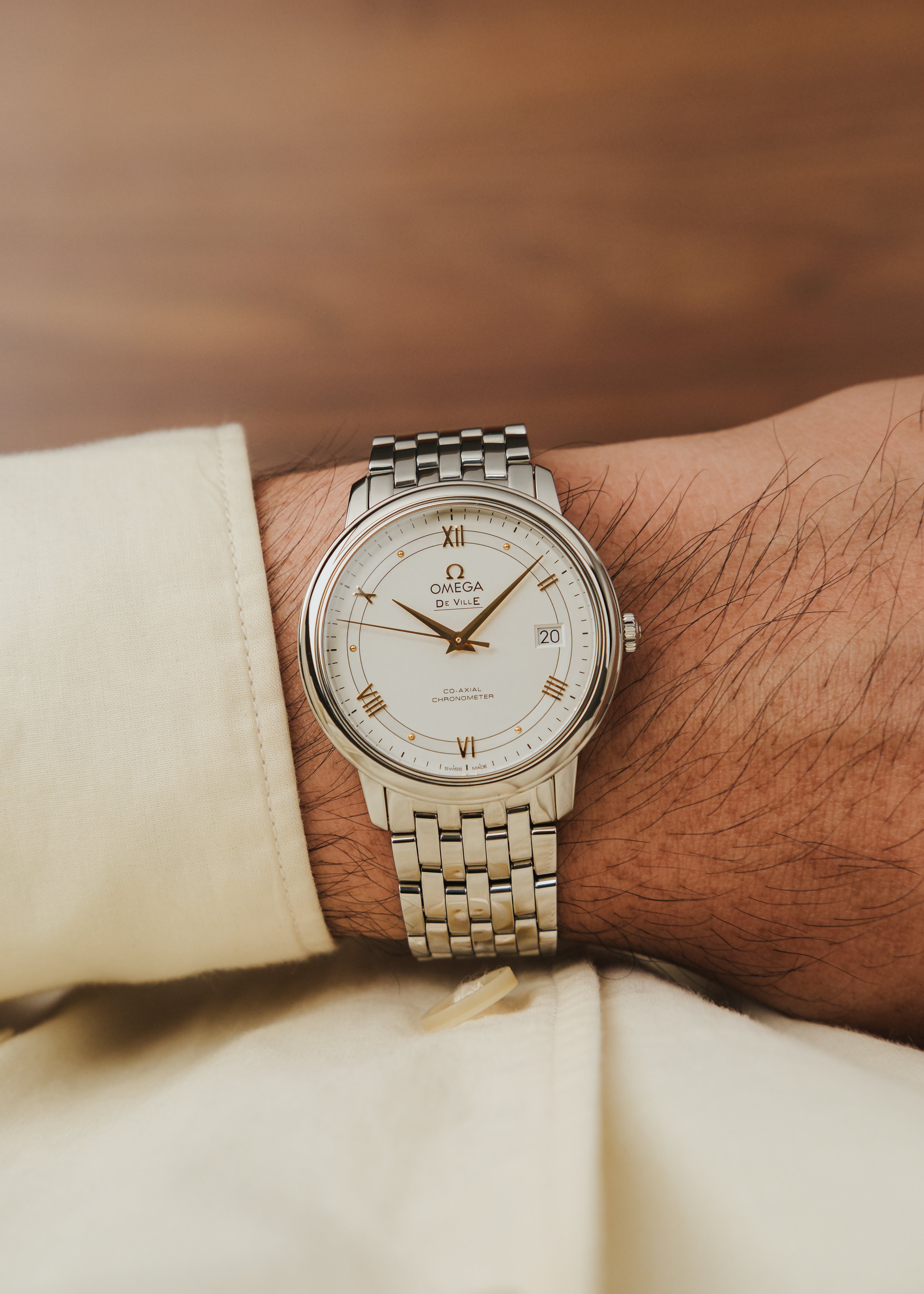 2000s Omega De Ville Prestige (Box & Papers)