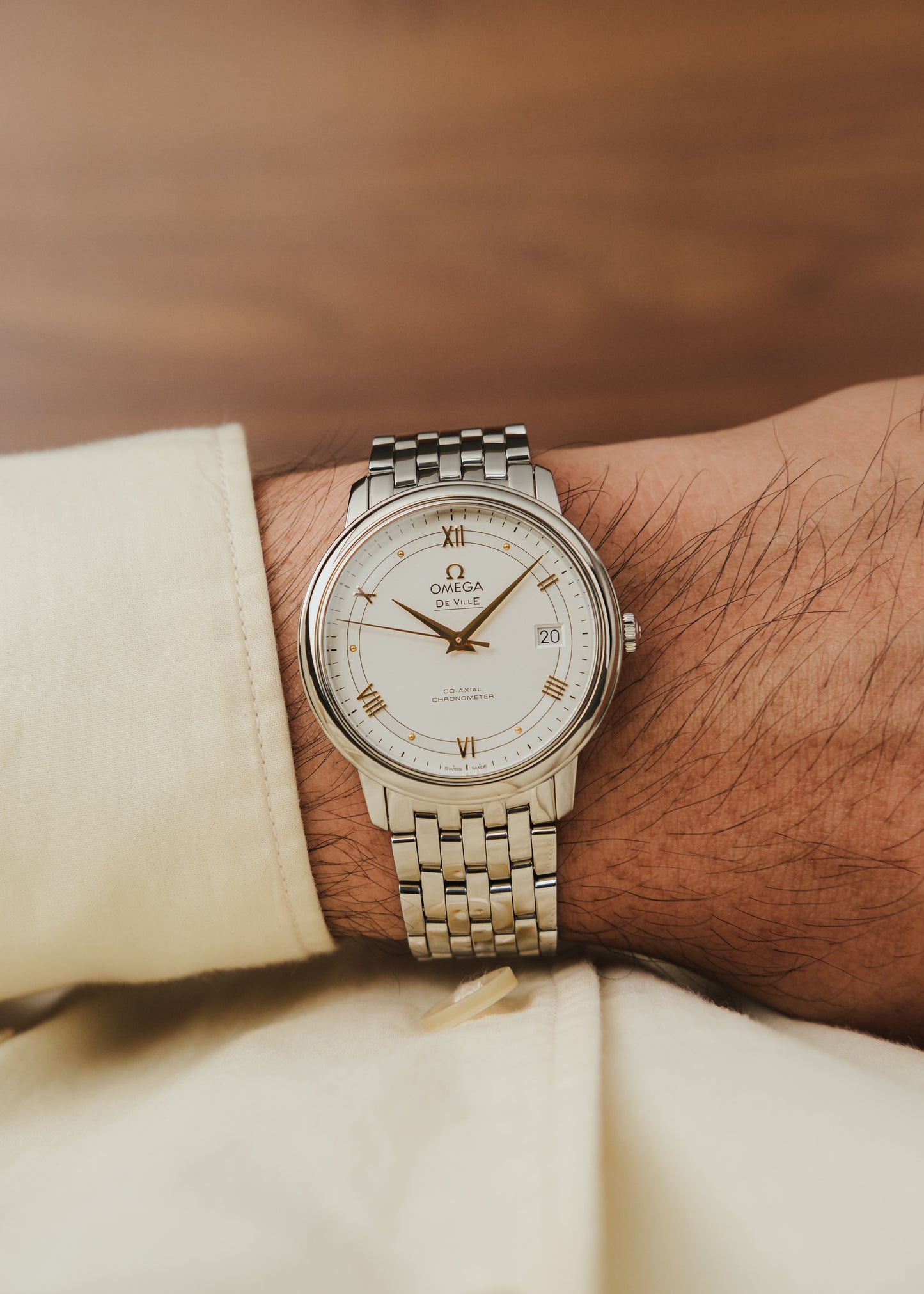 2000s Omega De Ville Prestige (Box & Papers)