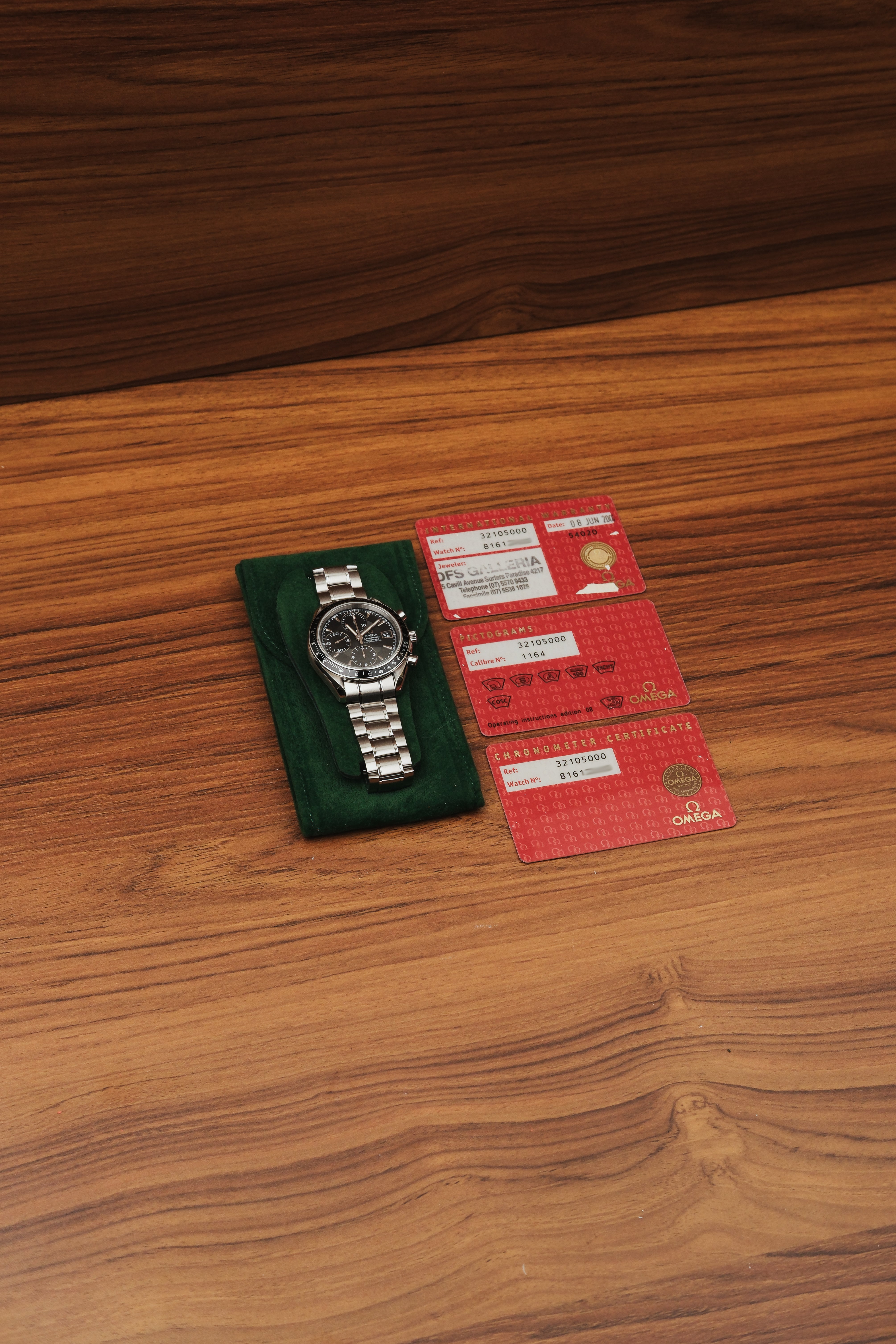2000 Omega Speedmaster Date (Papers)