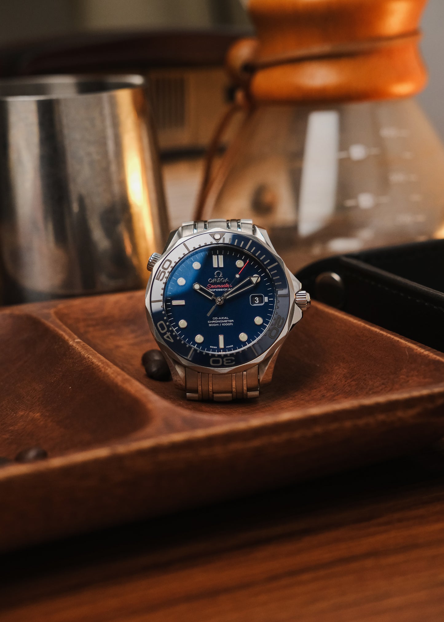 2018 Omega Seamaster 300M (Papers)