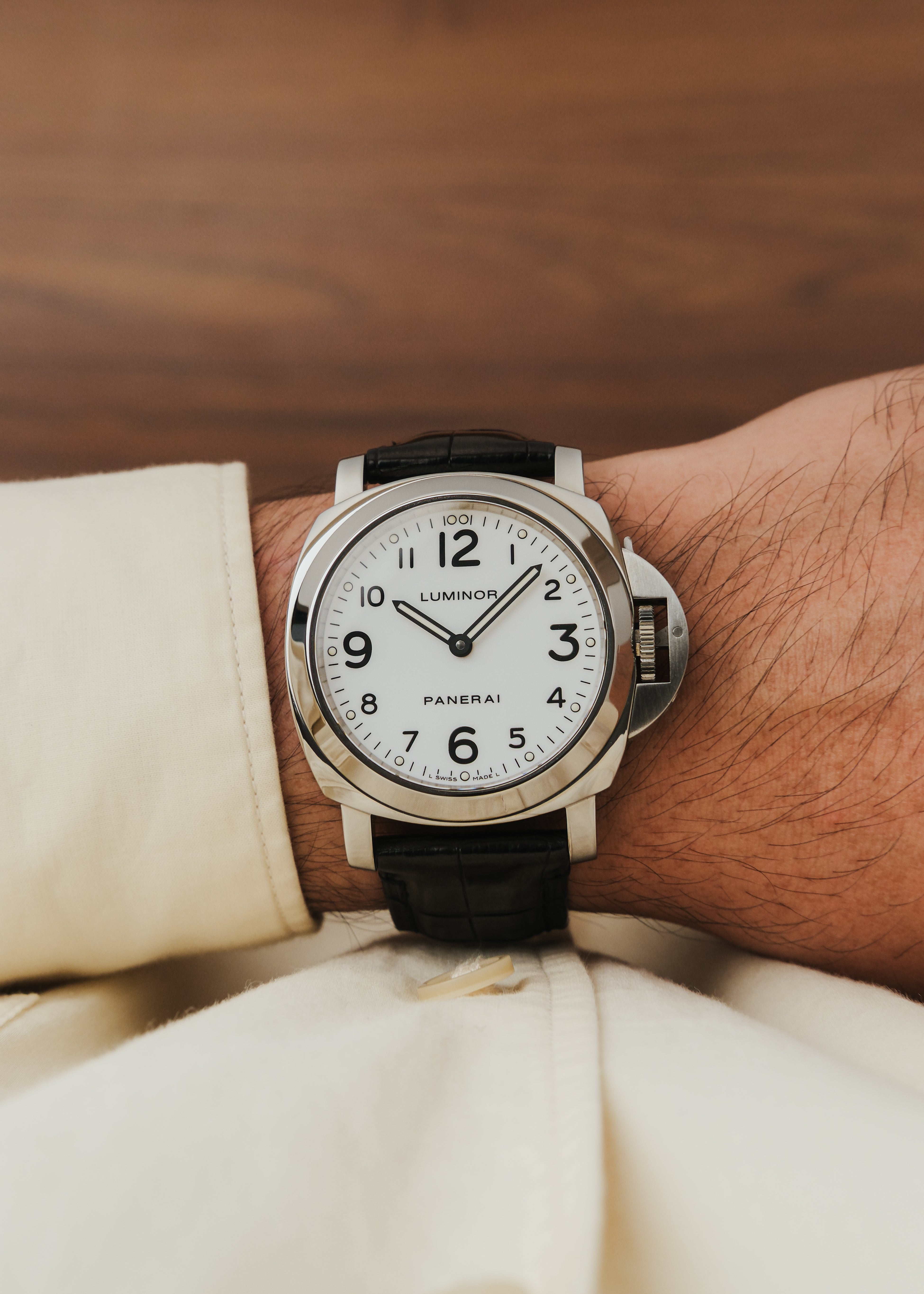 2013 Panerai Luminor Base (Box & Papers)