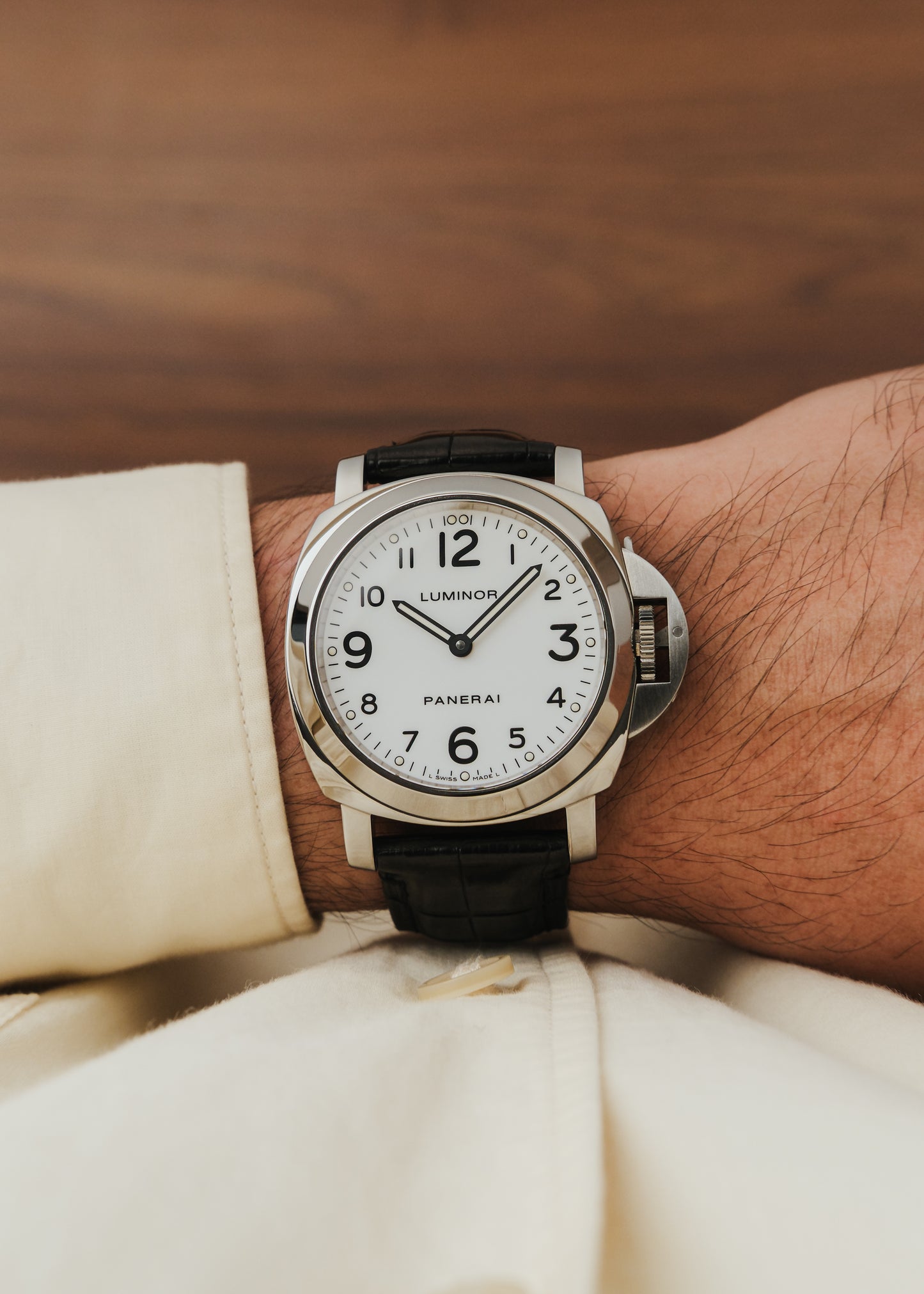 2013 Panerai Luminor Base (Box & Papers)