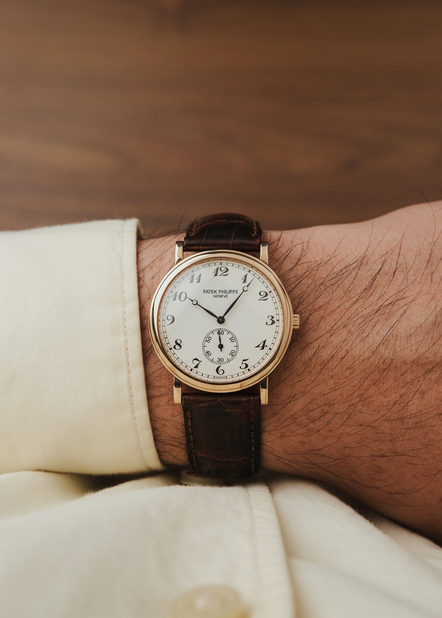 1990s Patek Philippe Calatrava 18K Gold (Box)