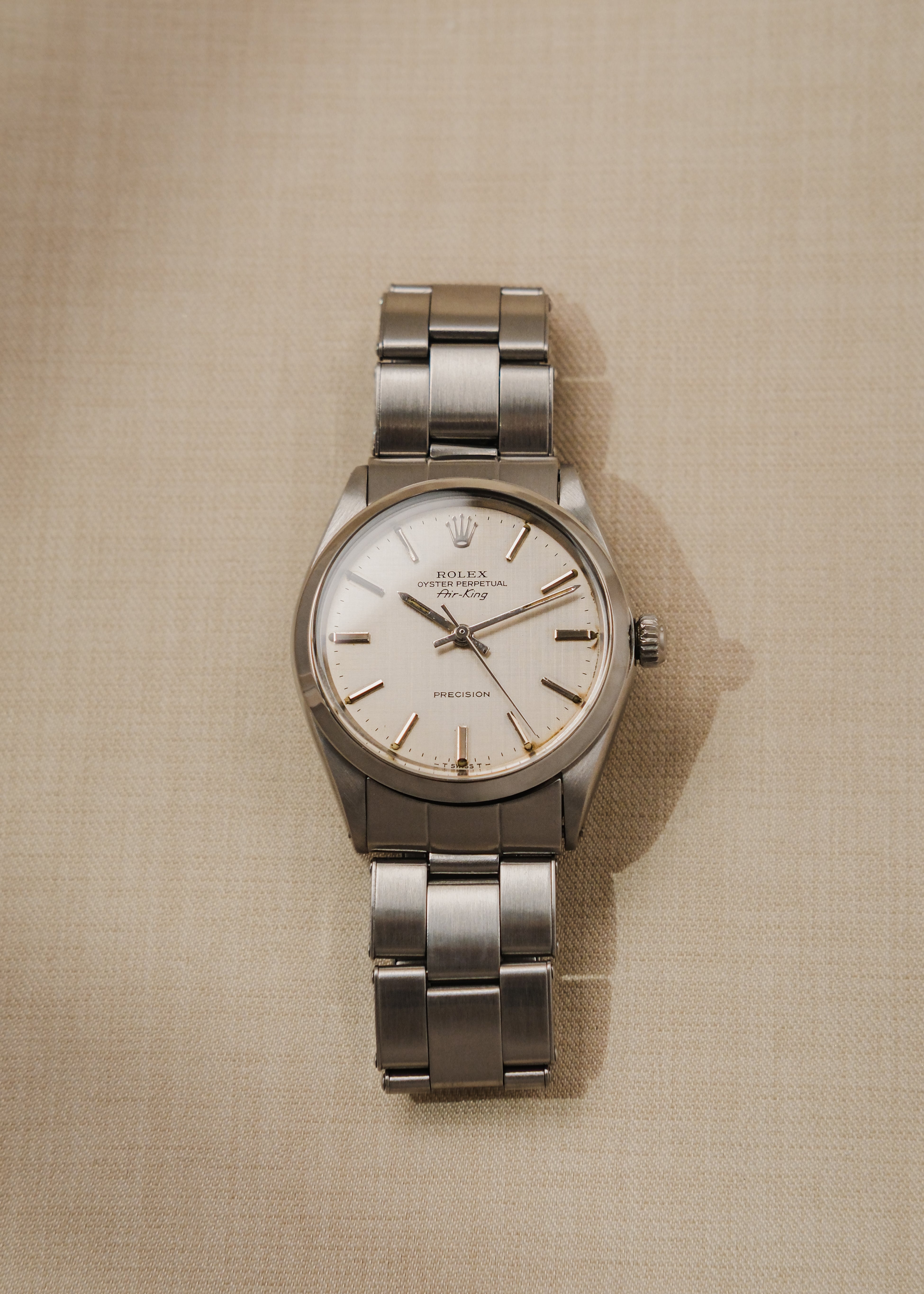 1969 Rolex Air-King "Linen Dial"