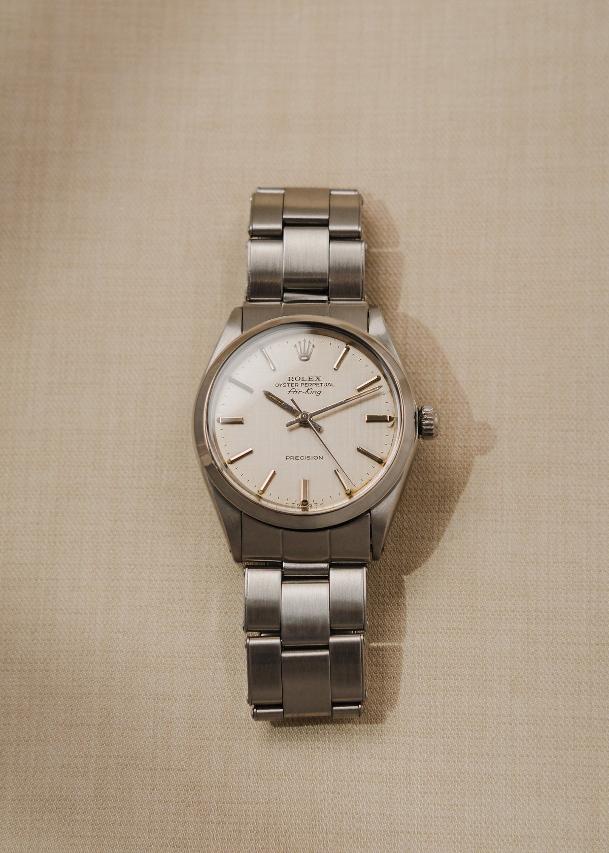 1969 Rolex Air-King "Linen Dial"