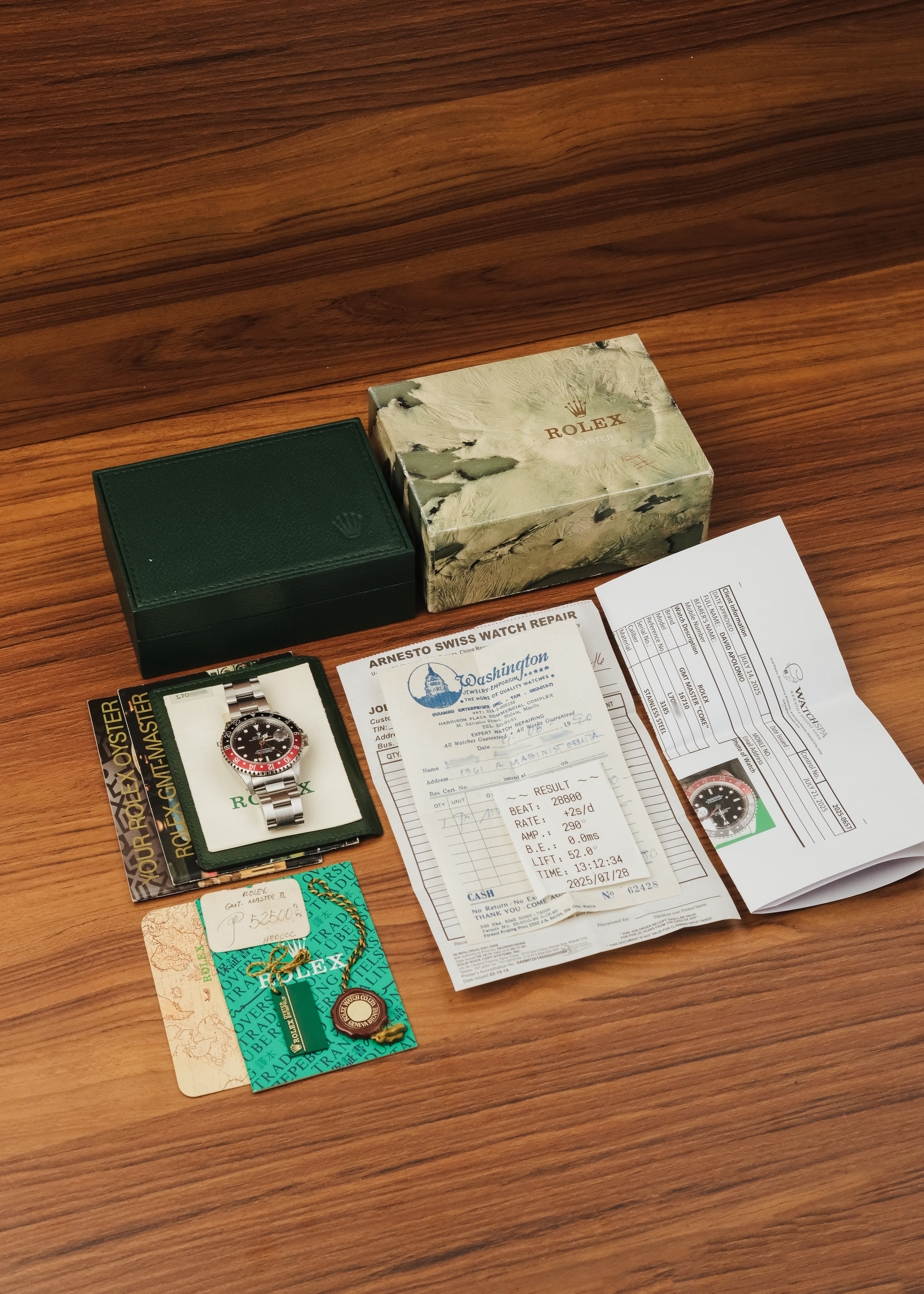 1988 Rolex GMT Master II "Coke" (Box & Papers)