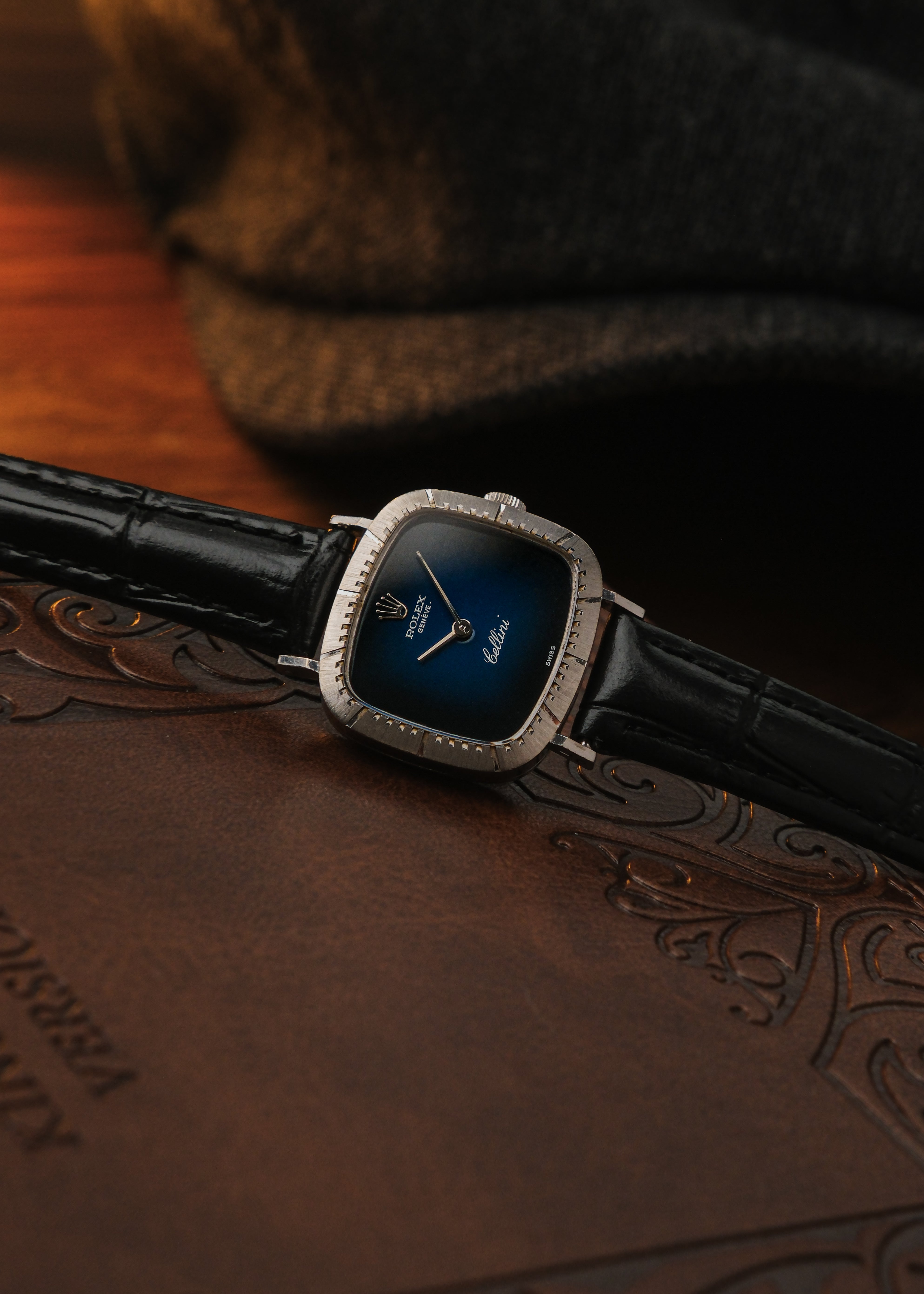 1976 Rolex Cellini "Blue Vignette"