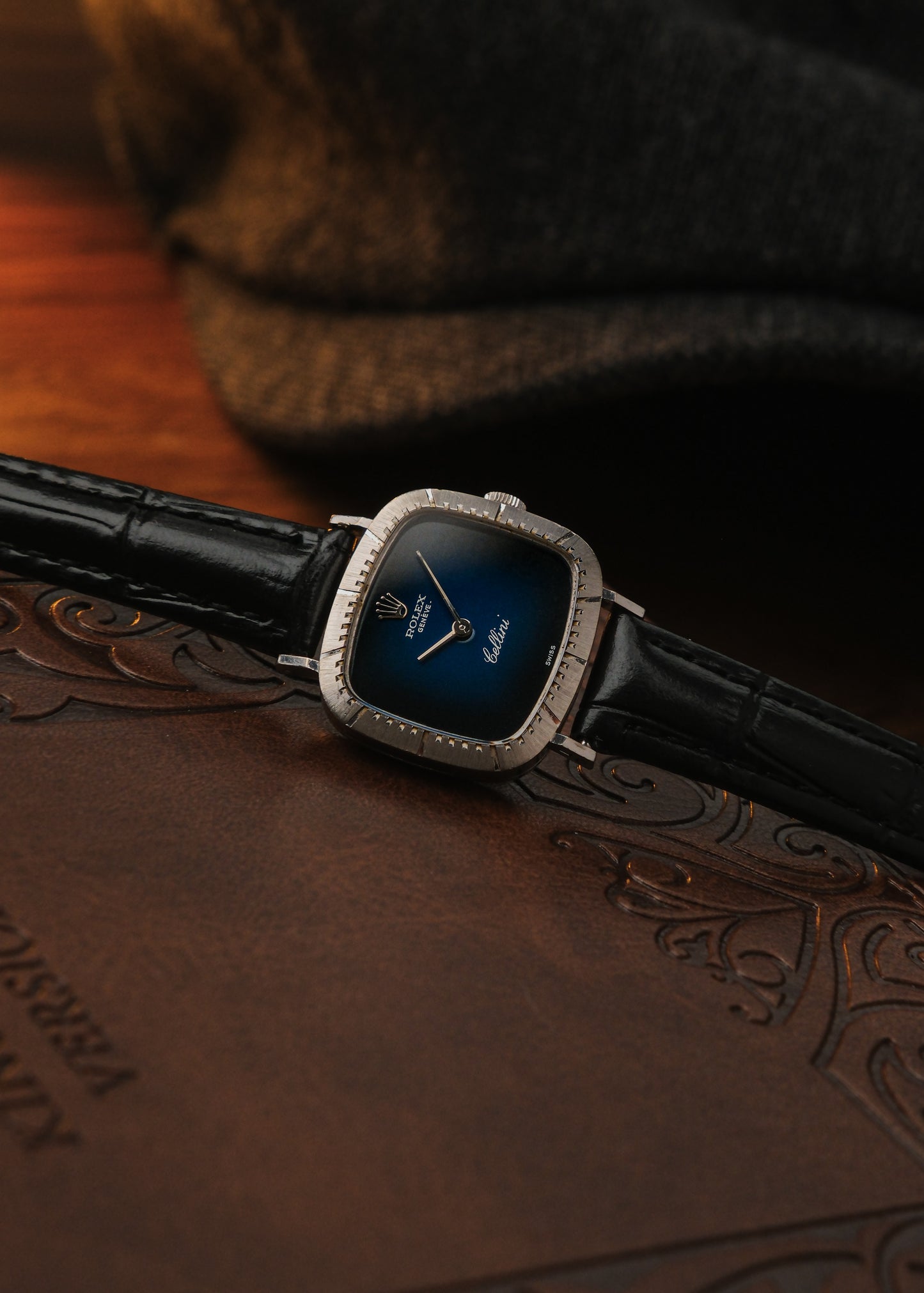 1976 Rolex Cellini "Blue Vignette"