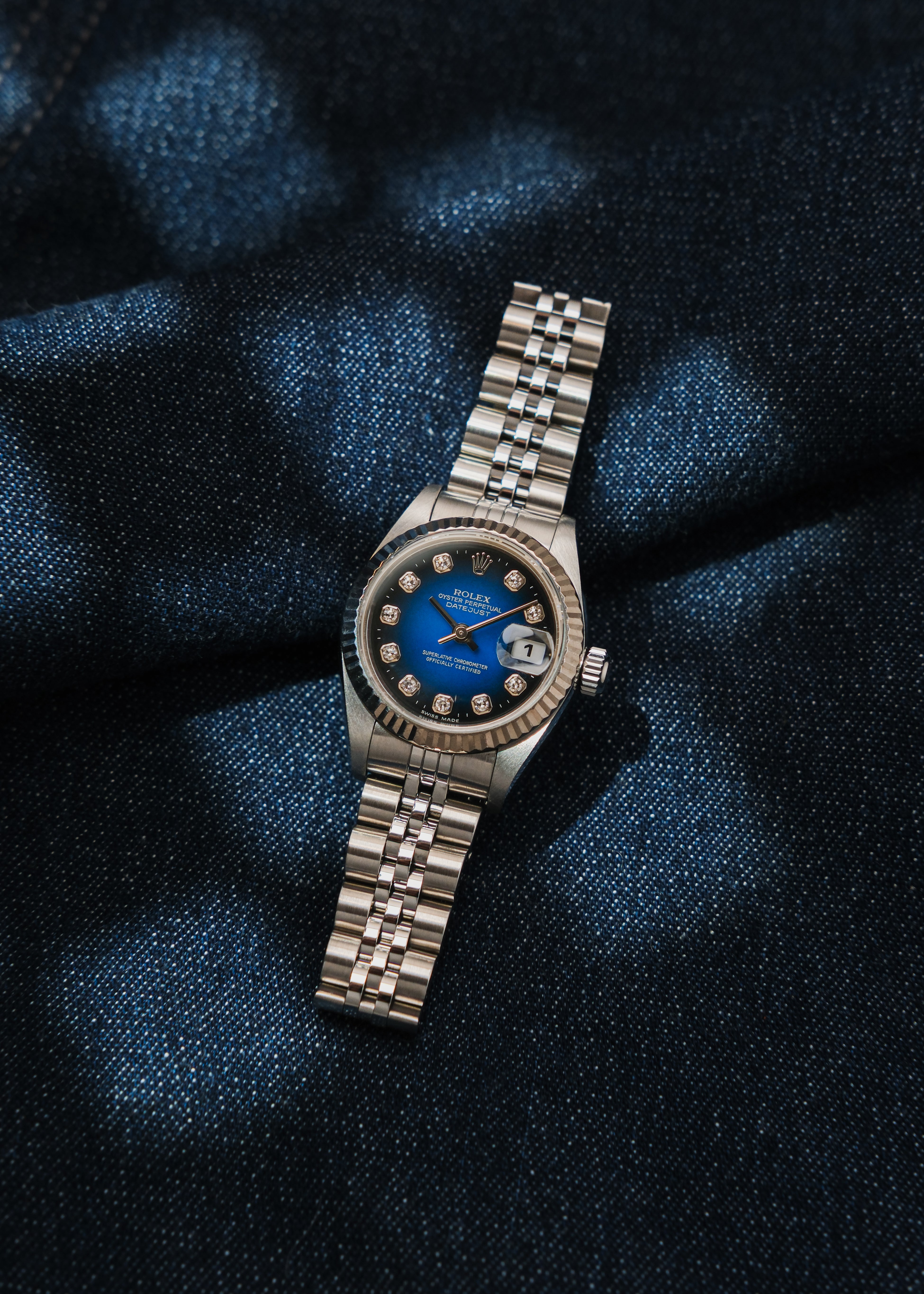 2000 Rolex Lady-Datejust "Blue Vignette" *ON HOLD*
